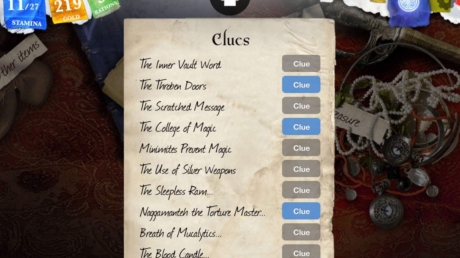 Screenshot for Sorcery! Part 4