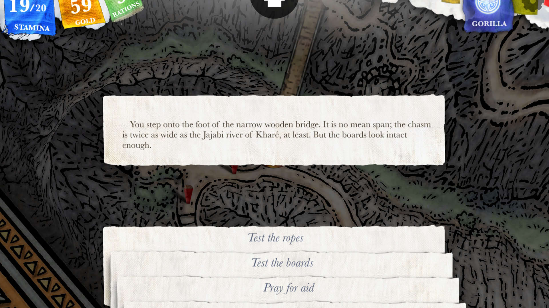 Screenshot for Sorcery! Part 4