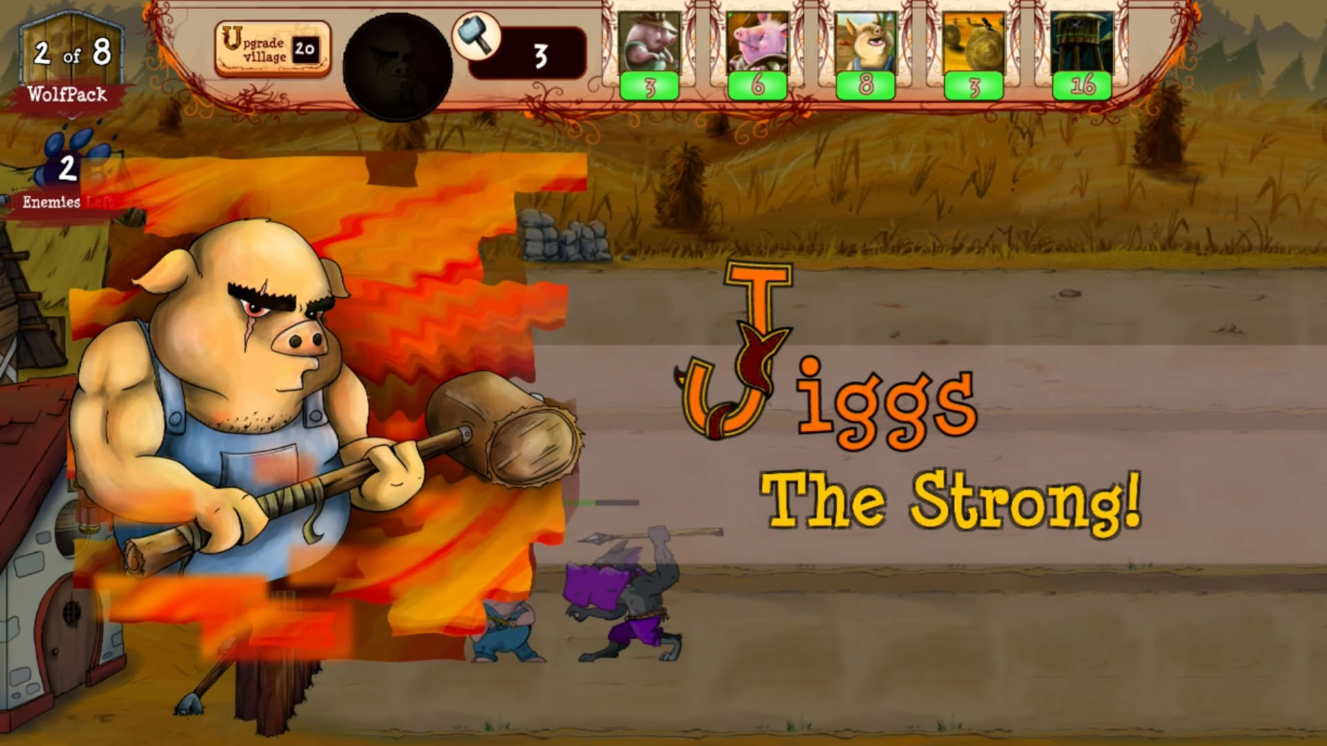 Screenshot for Bacon Tales: Between Pigs and Wolves