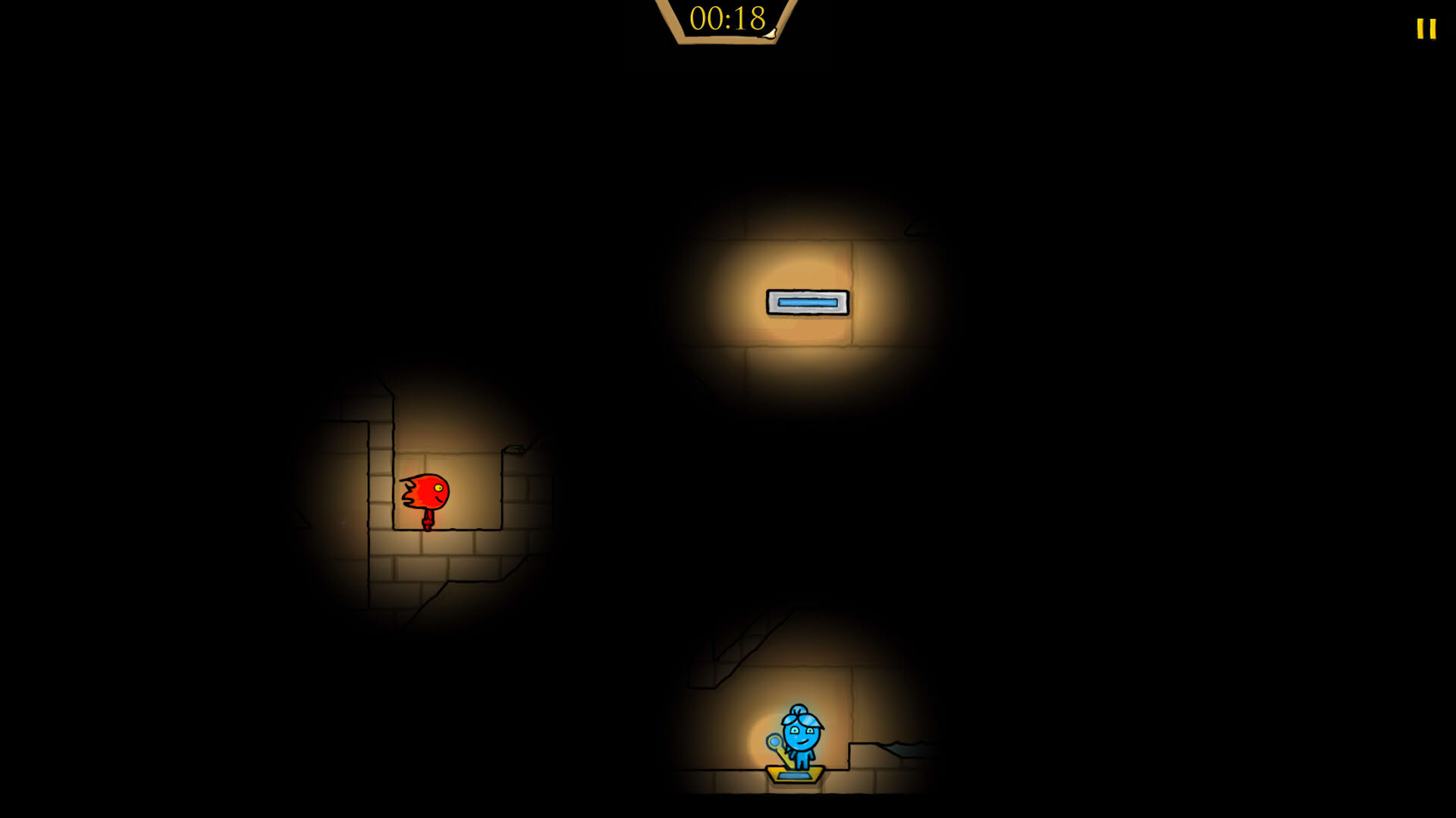 Screenshot for Fireboy & Watergirl 2: The Light Temple