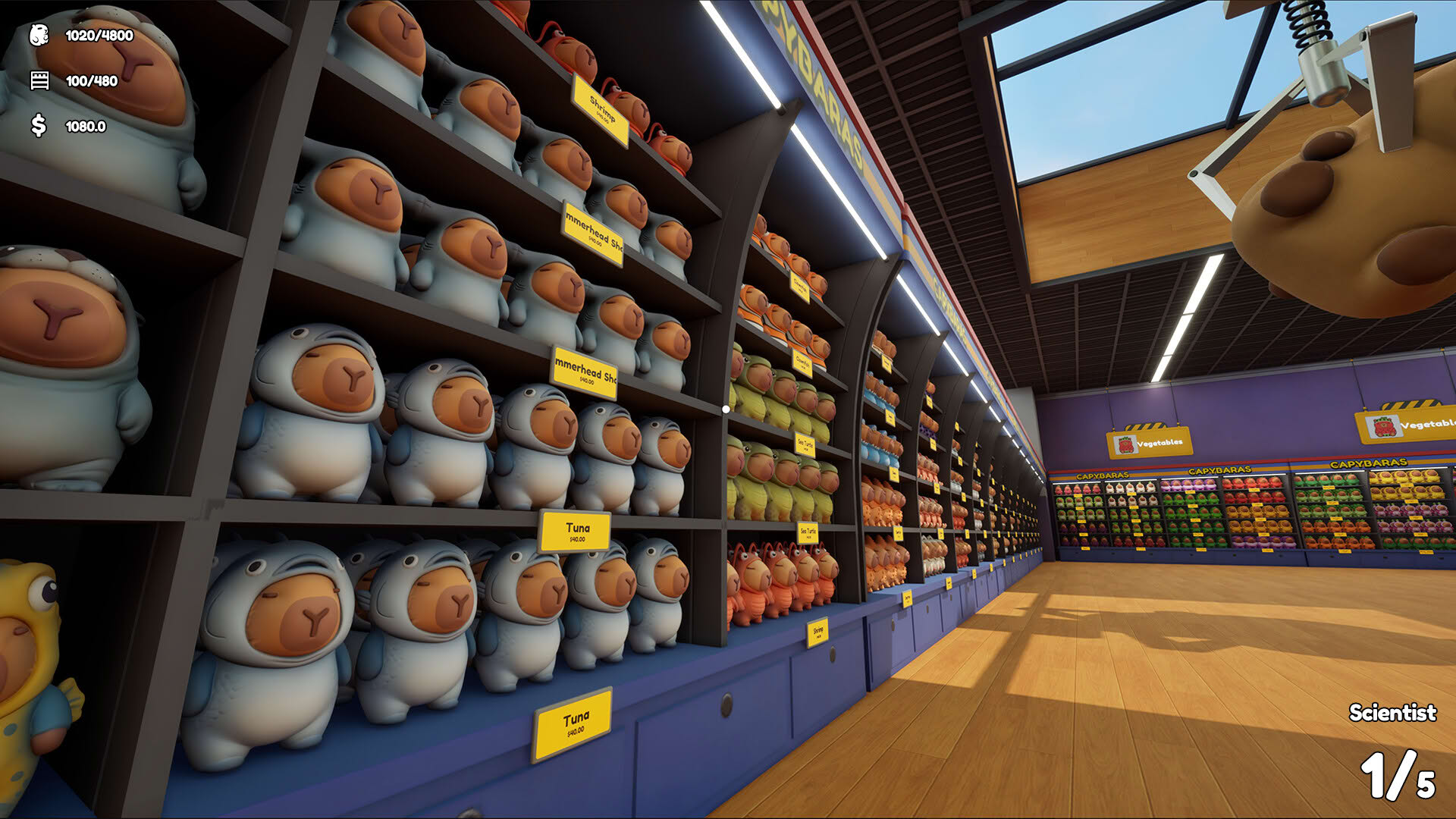 Screenshot for Sort the Capybaras