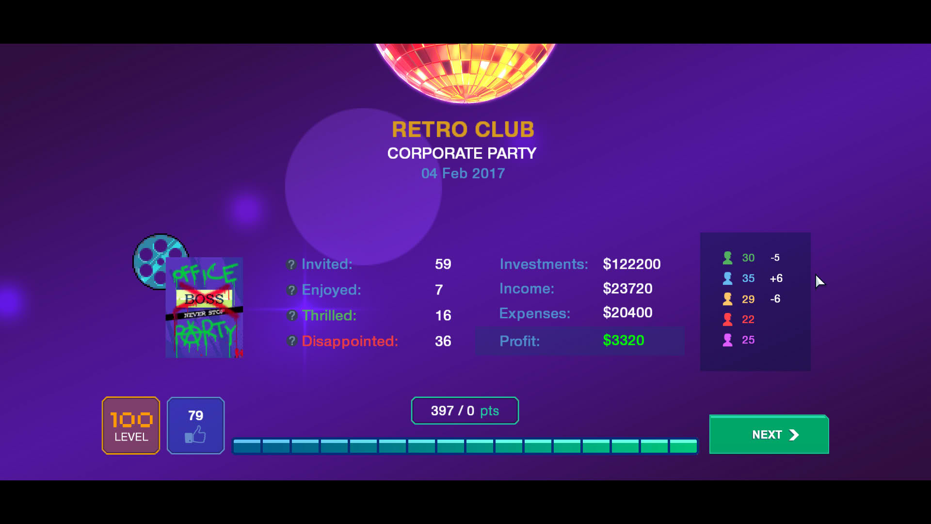 Screenshot for Party Hard Tycoon