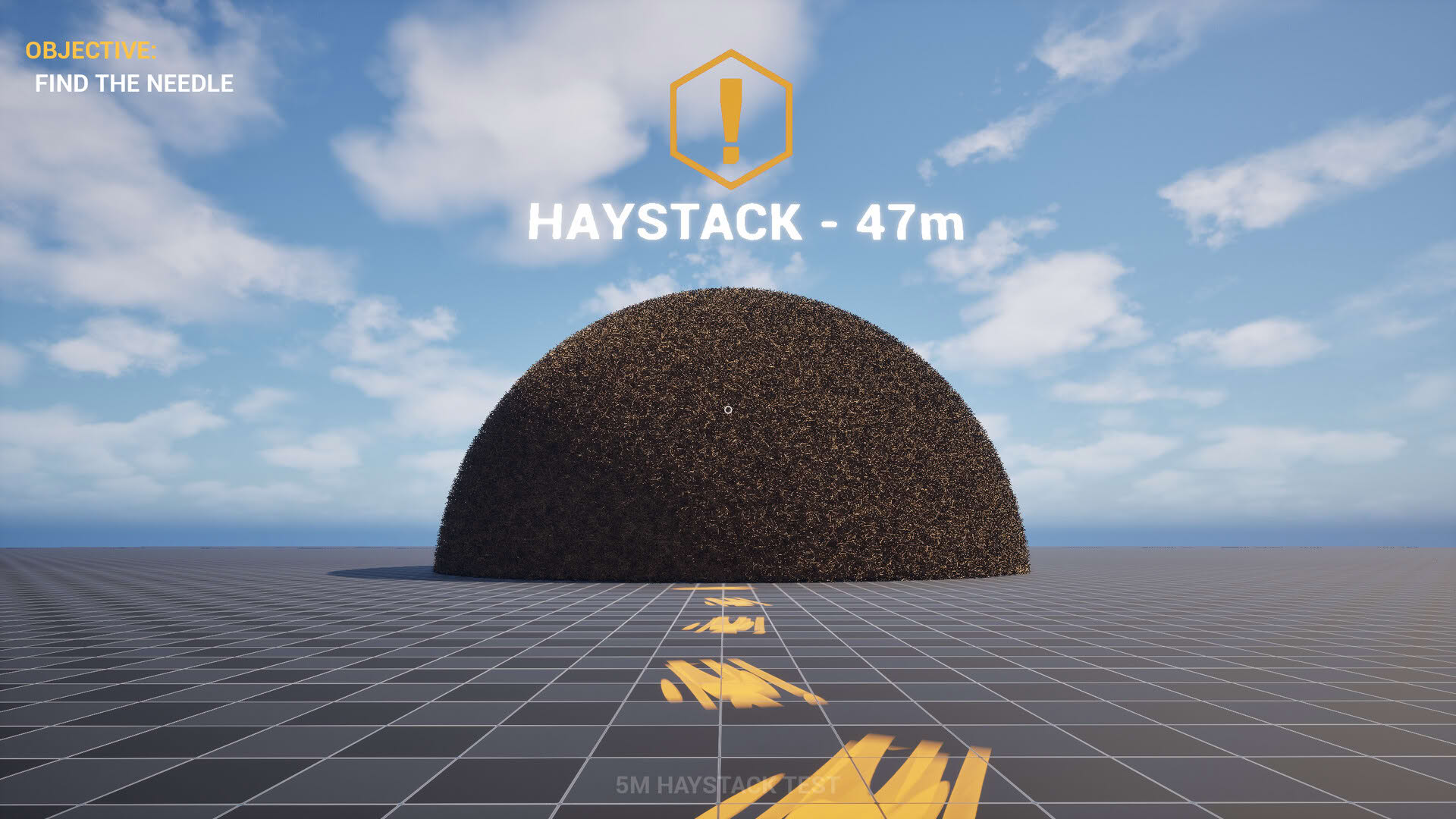 Screenshot for Needle in a Haystack Simulator