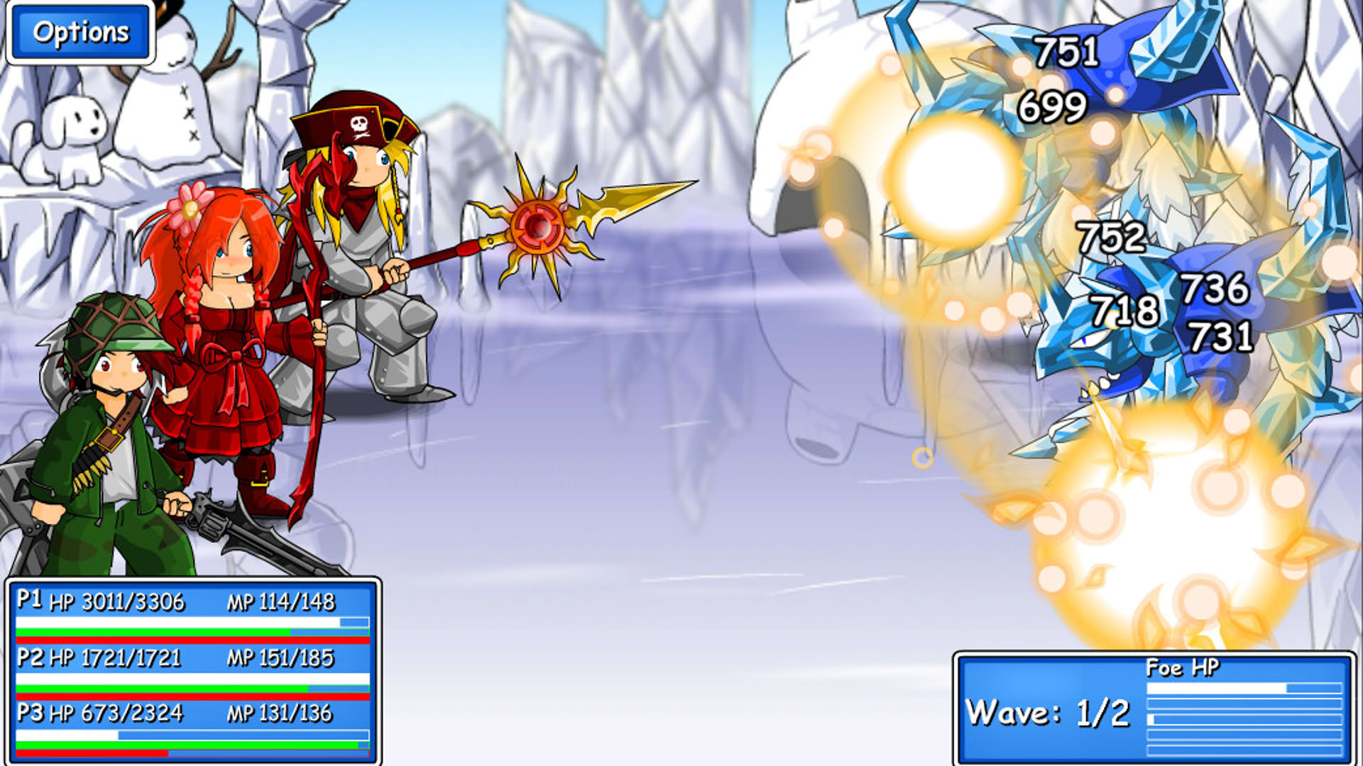 Screenshot for Epic Battle Fantasy 3