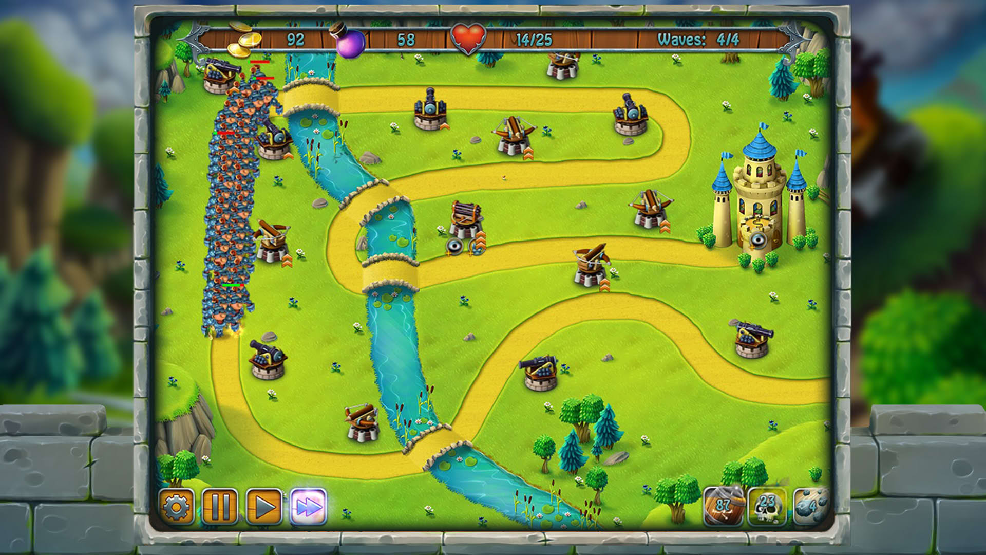Screenshot for Medieval Defenders