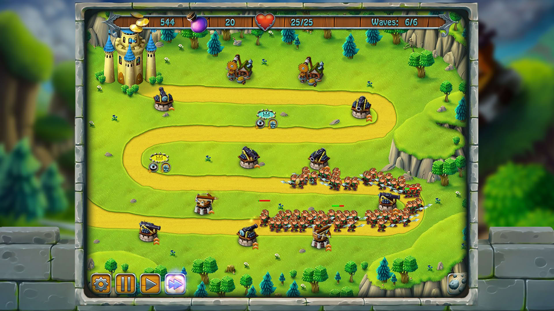 Screenshot for Medieval Defenders