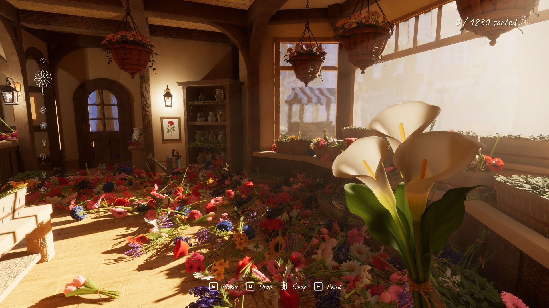 Screenshot for Tidy Up the Flower Shop