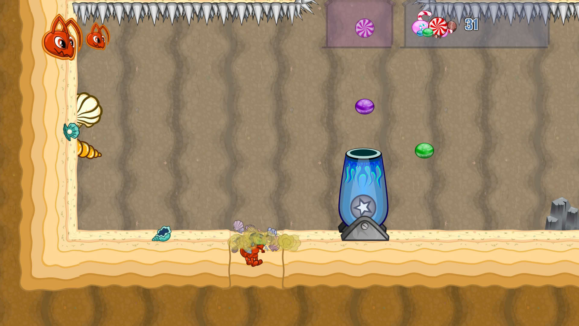 Screenshot for Ant-gravity: Tiny's Adventure