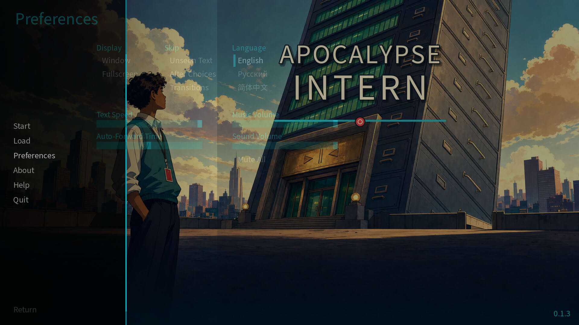 Screenshot for Apocalypse Intern