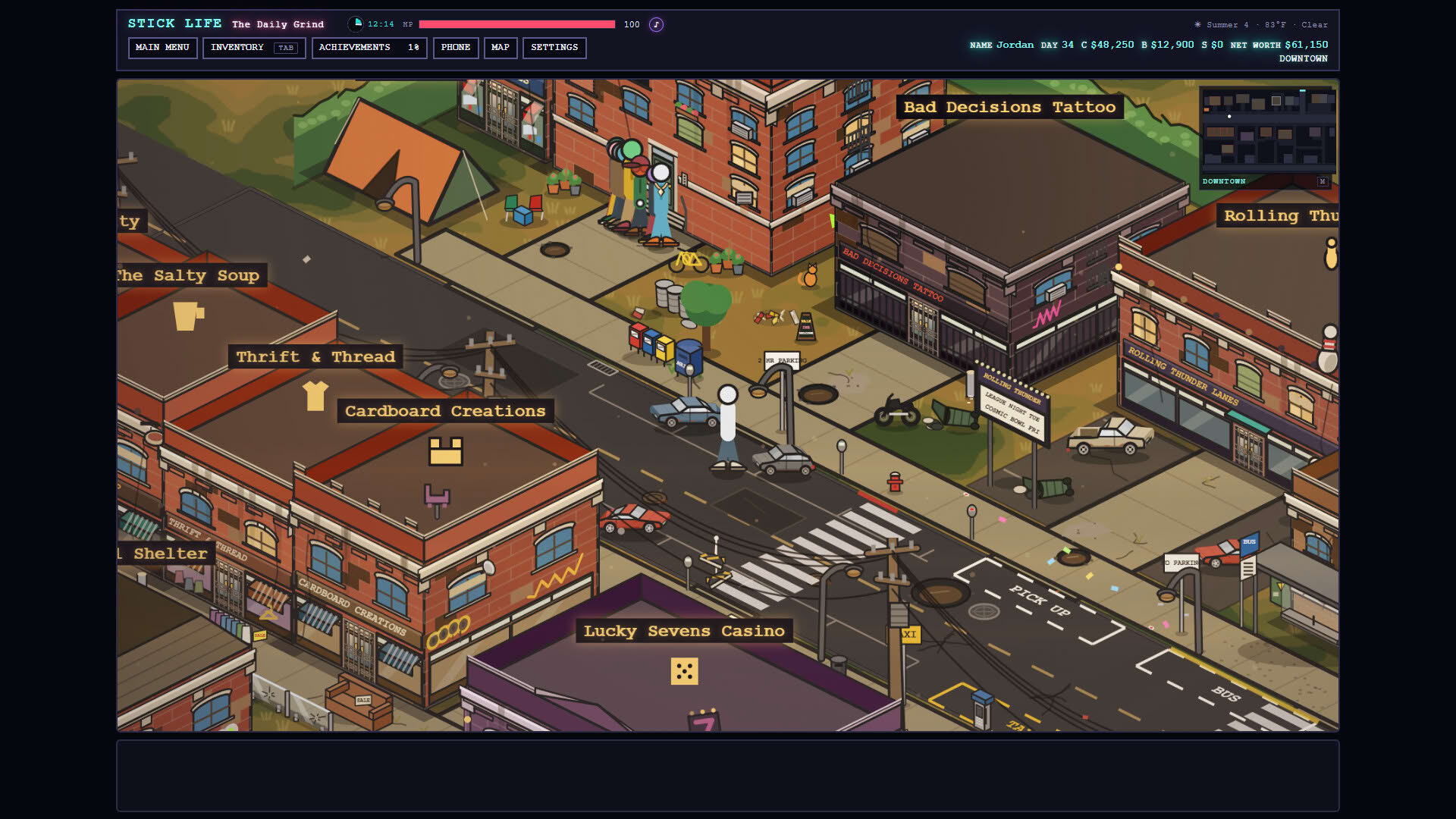 Screenshot for Stick Life: The Daily Grind
