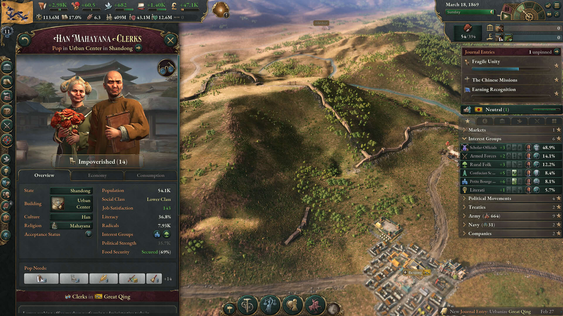 Screenshot for Victoria 3