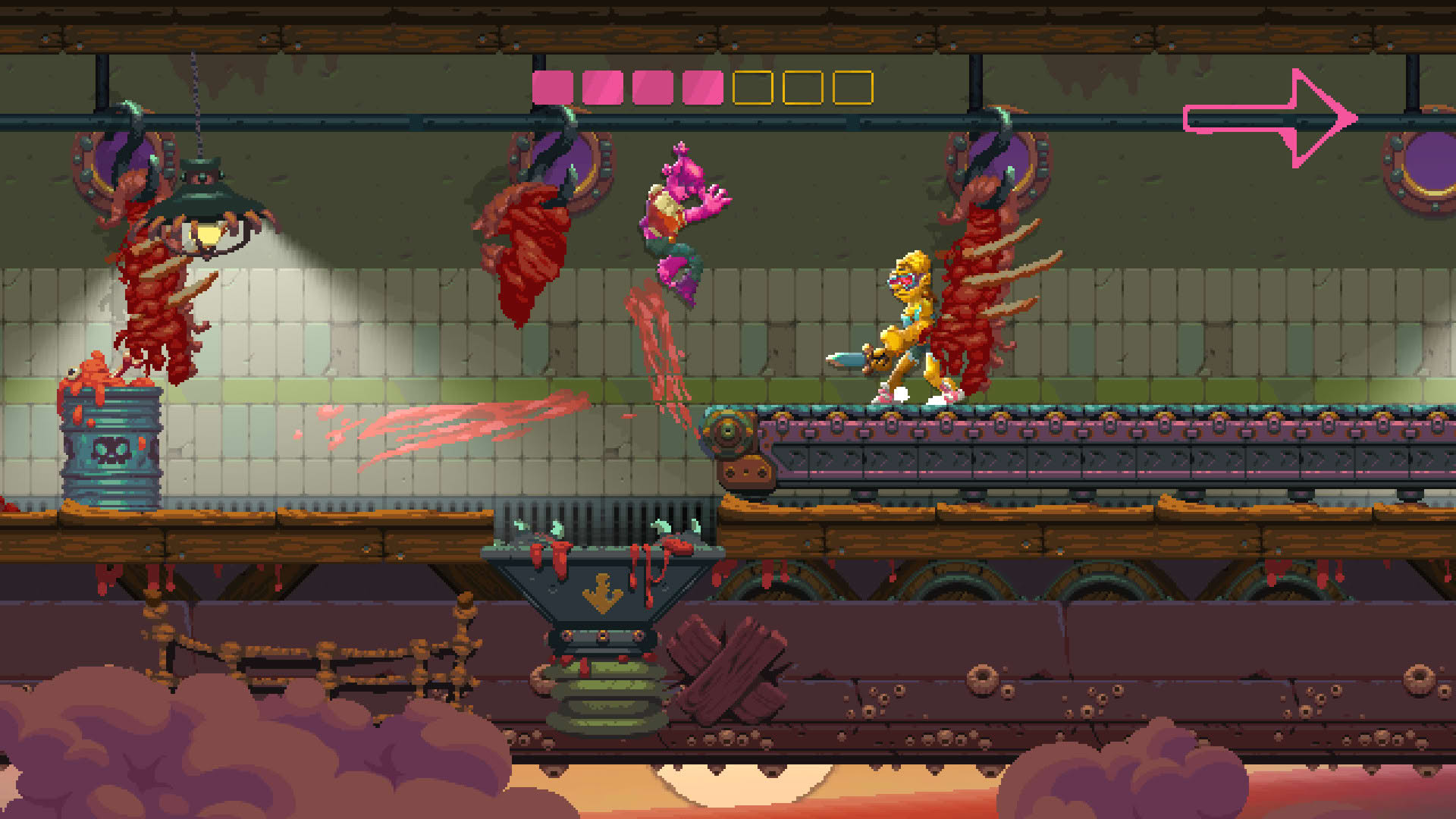 Screenshot for Nidhogg 2