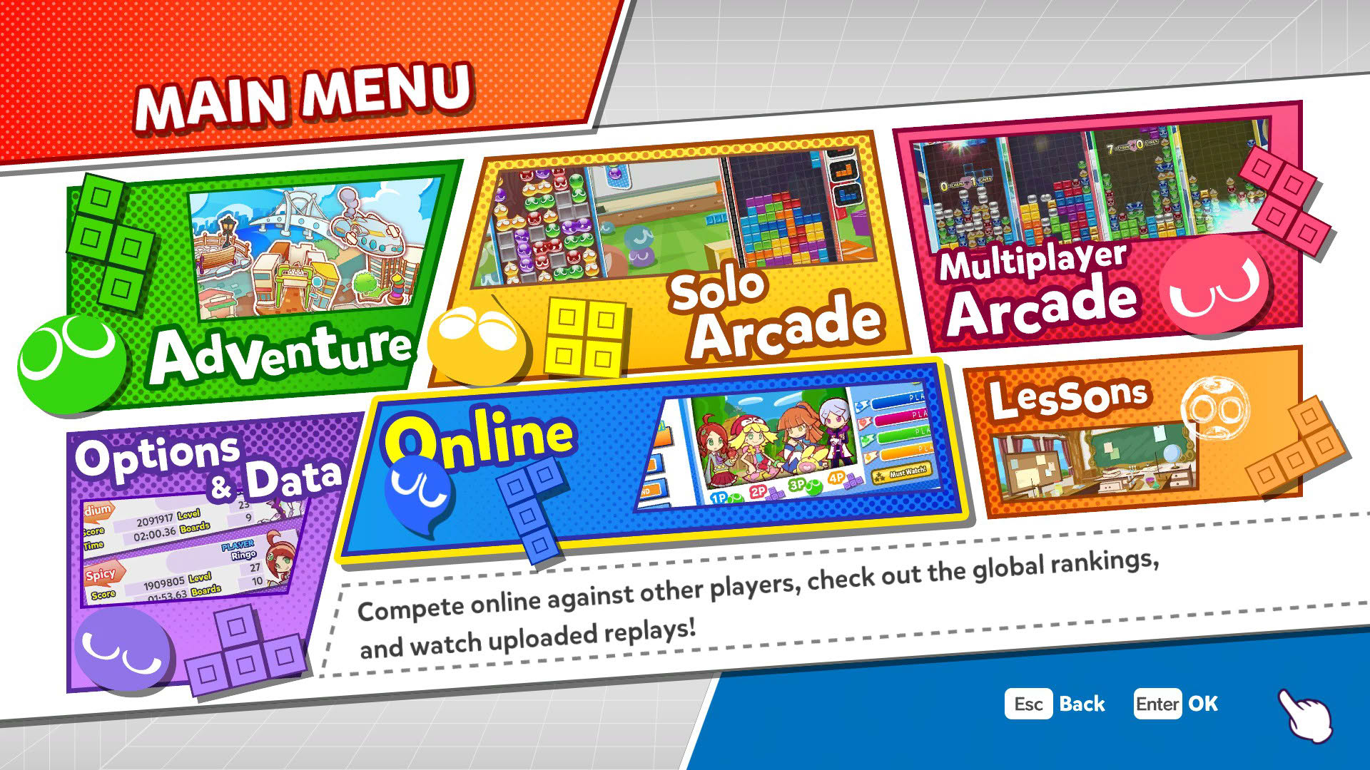 Screenshot for Puyo Puyo Tetris
