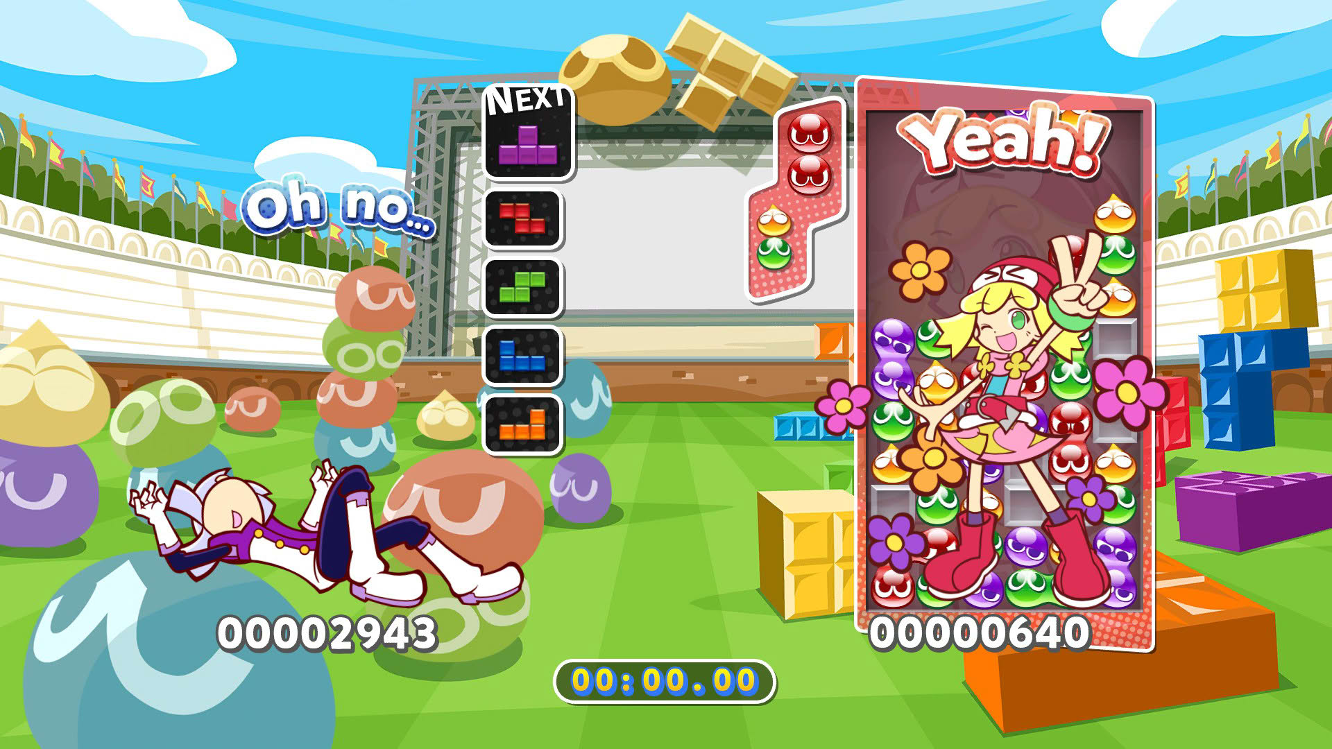 Screenshot for Puyo Puyo Tetris
