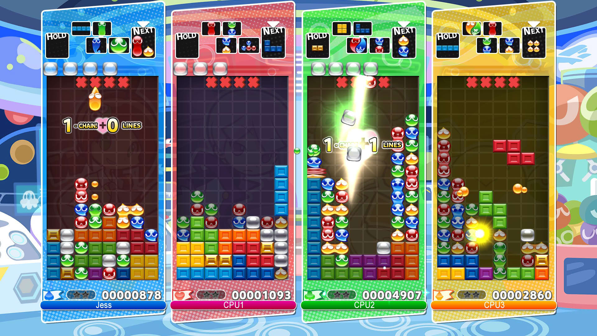 Screenshot for Puyo Puyo Tetris