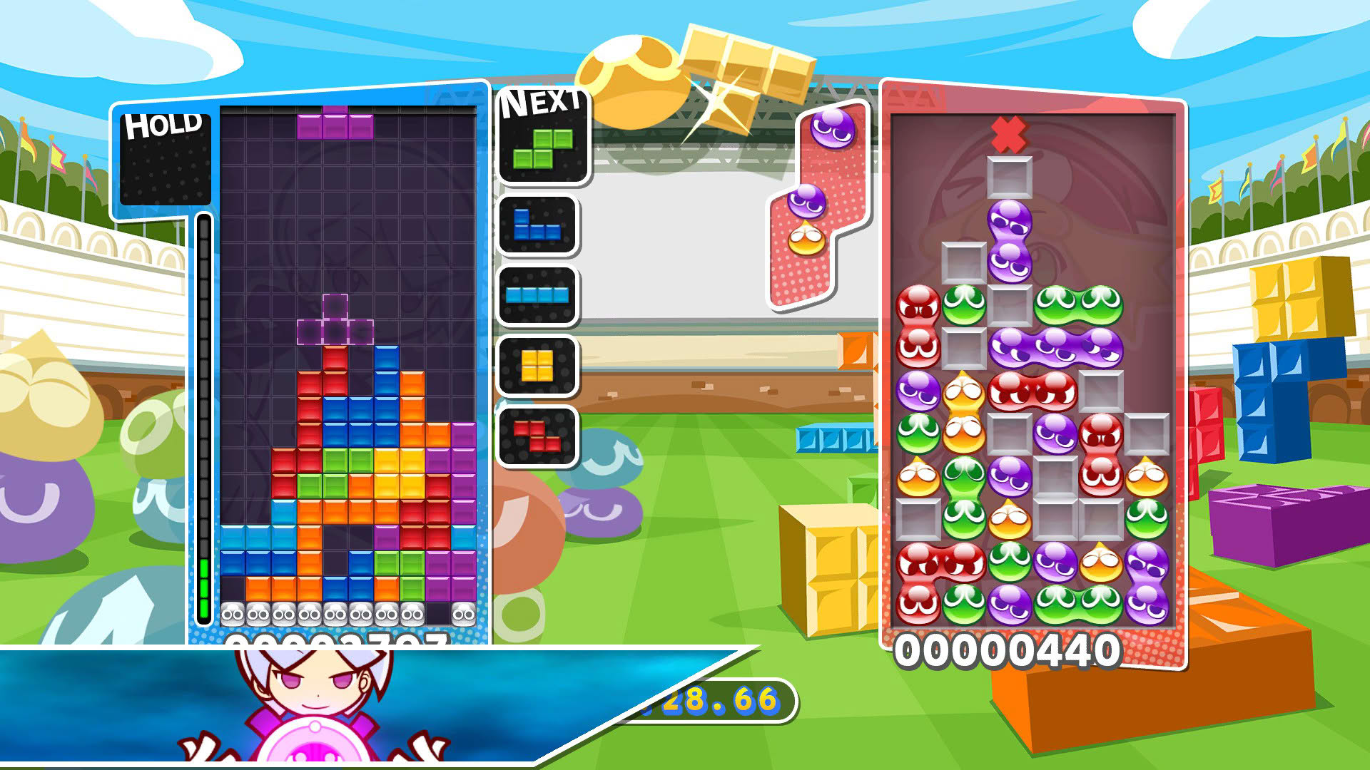 Screenshot for Puyo Puyo Tetris