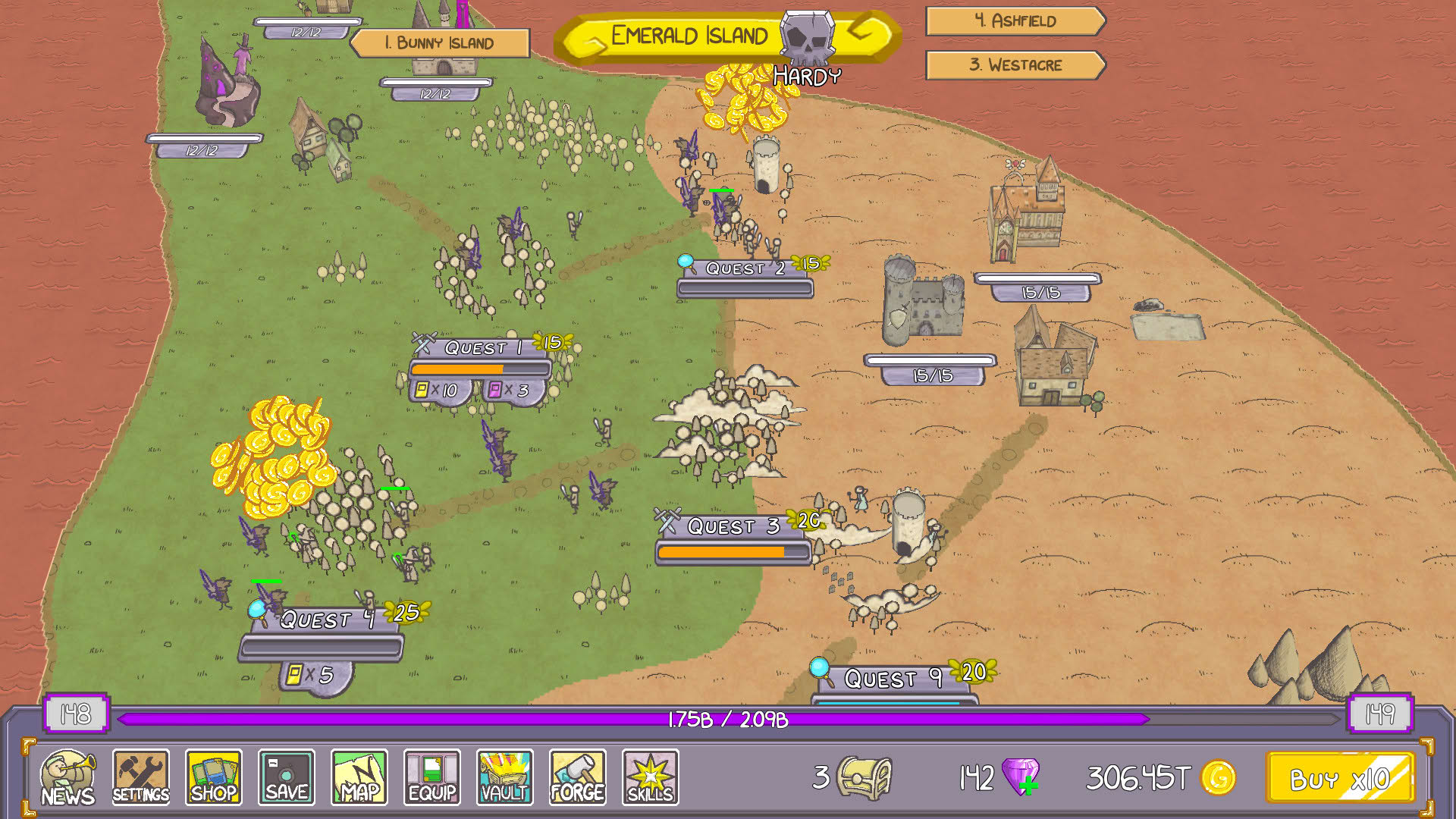 Screenshot for Guild Quest