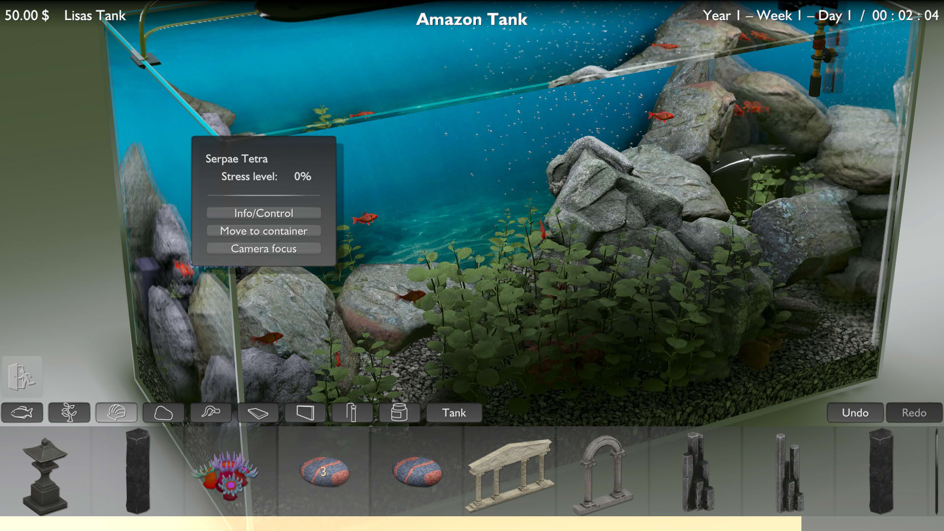 Screenshot for Biotope: Aquarium Simulator