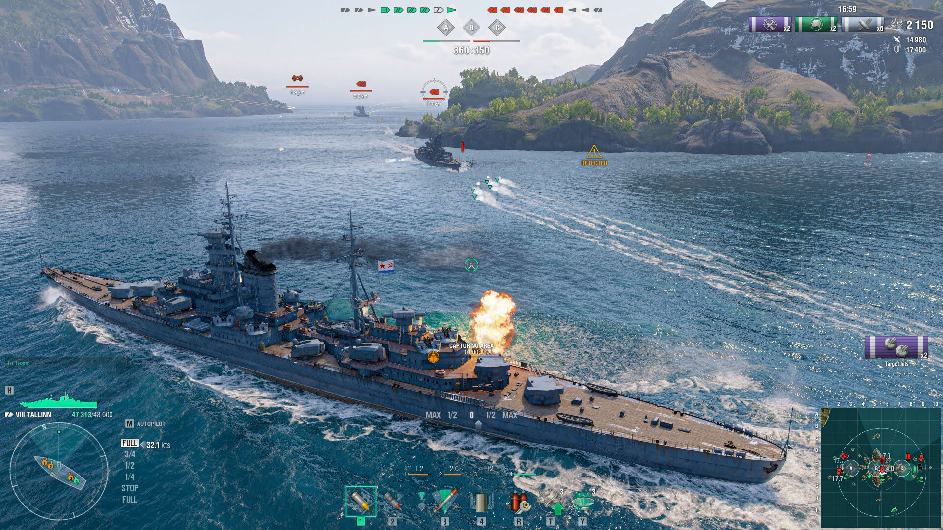 Screenshot for World of Warships