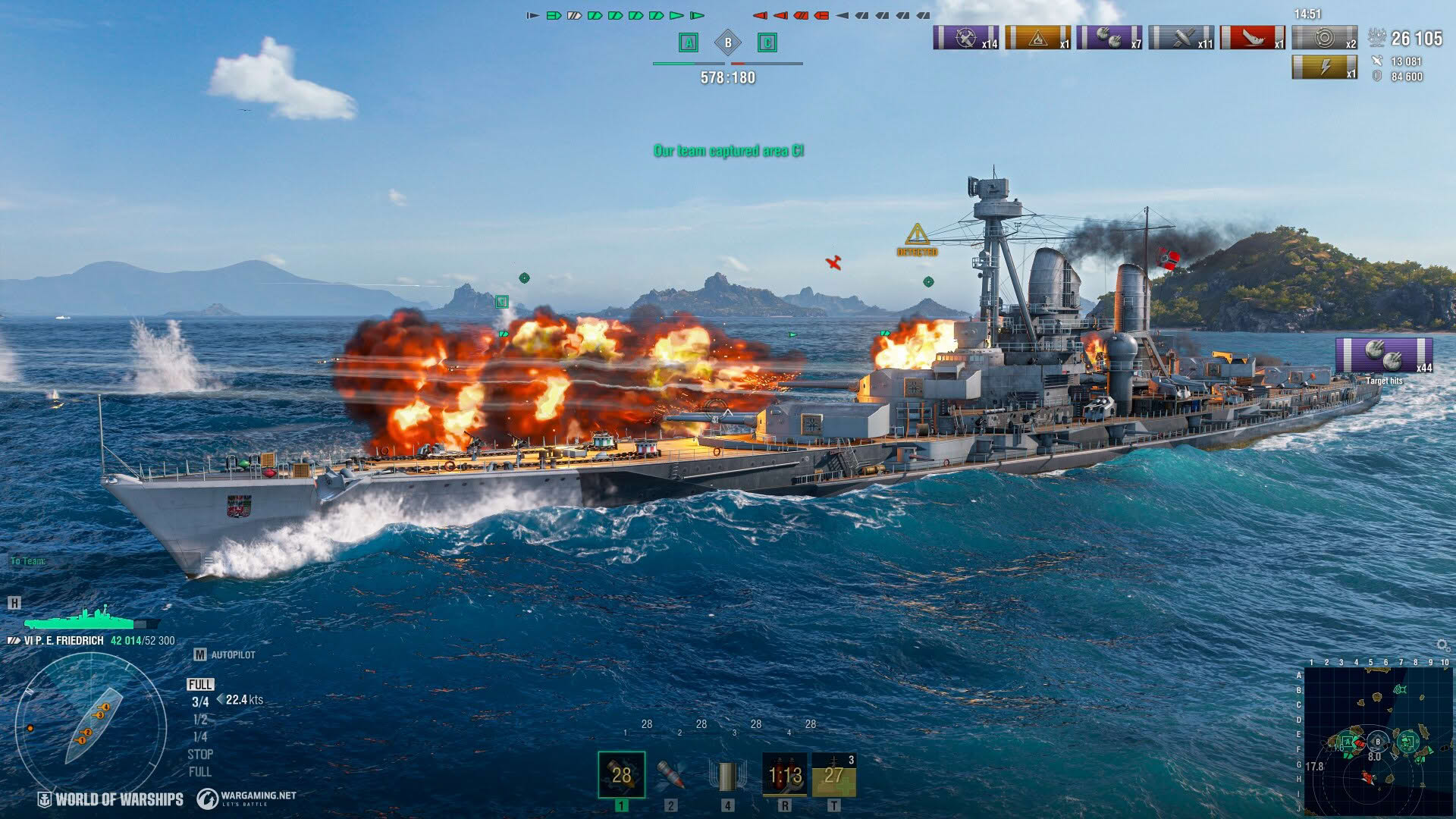 Screenshot for World of Warships