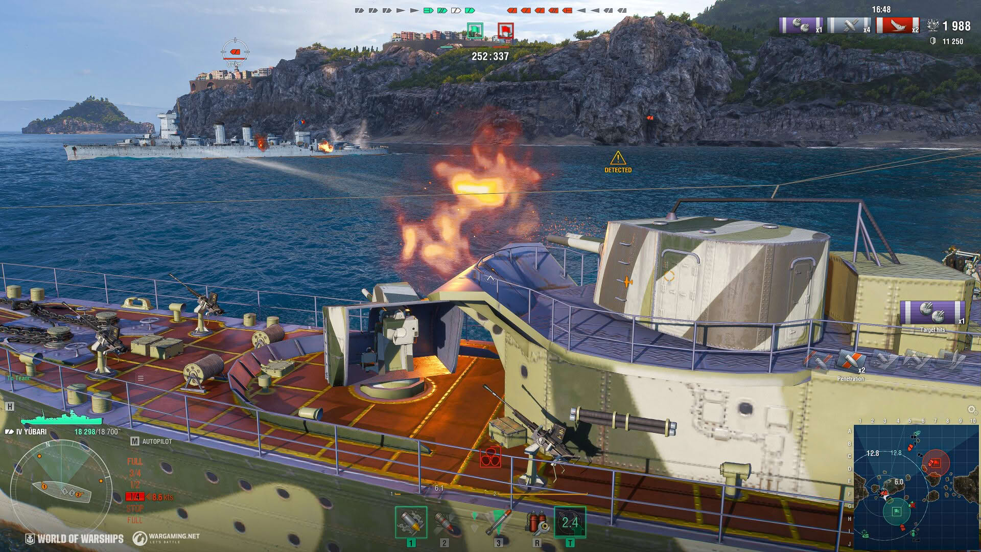 Screenshot for World of Warships
