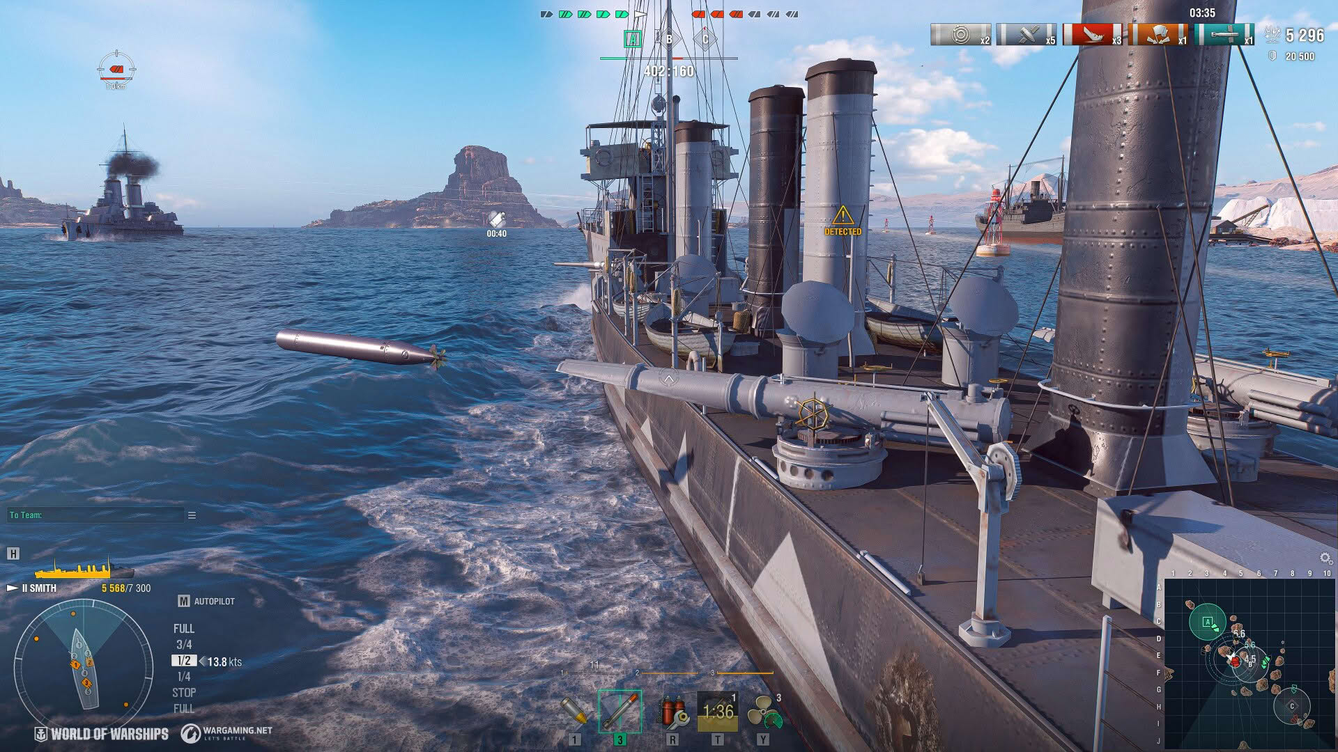 Screenshot for World of Warships
