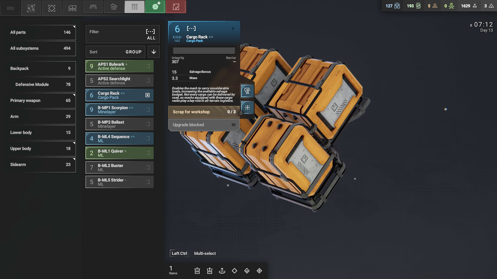 Screenshot for Phantom Brigade