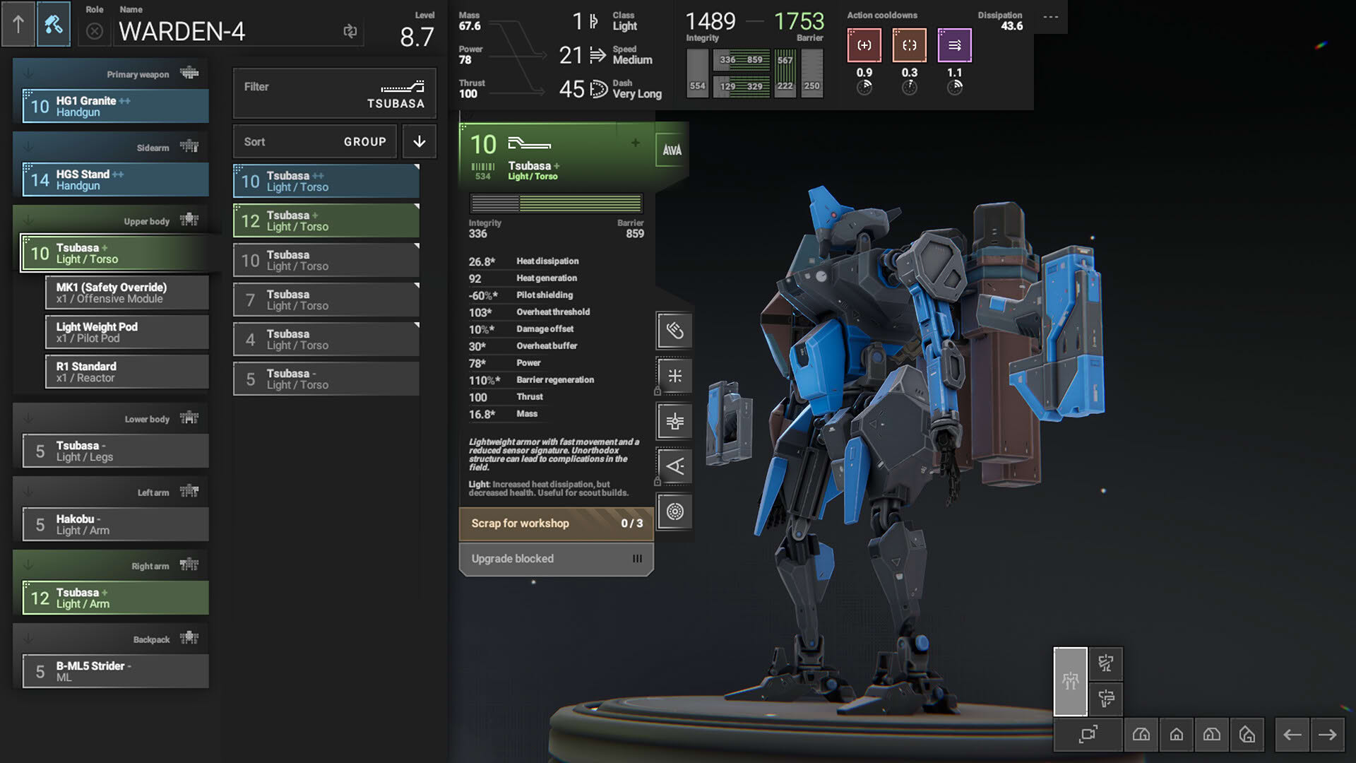 Screenshot for Phantom Brigade
