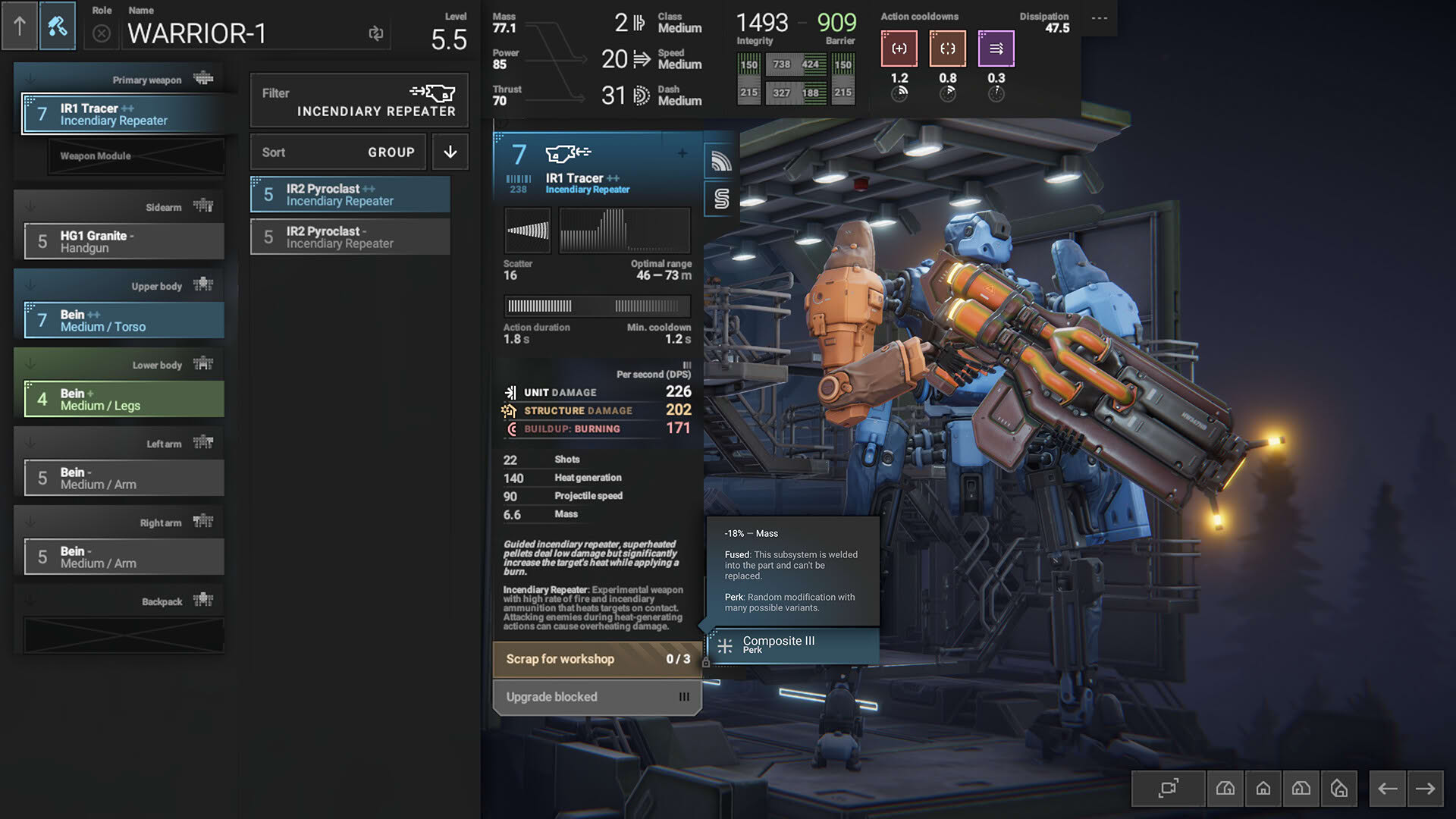 Screenshot for Phantom Brigade