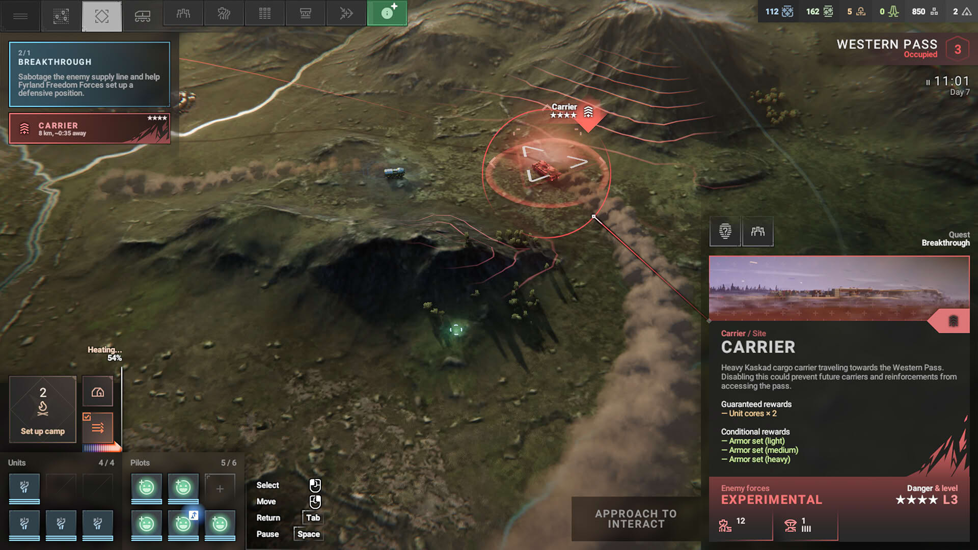 Screenshot for Phantom Brigade