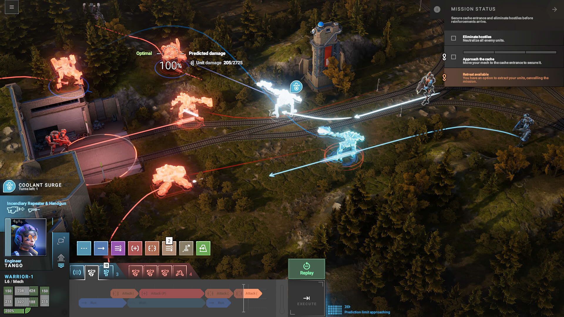 Screenshot for Phantom Brigade