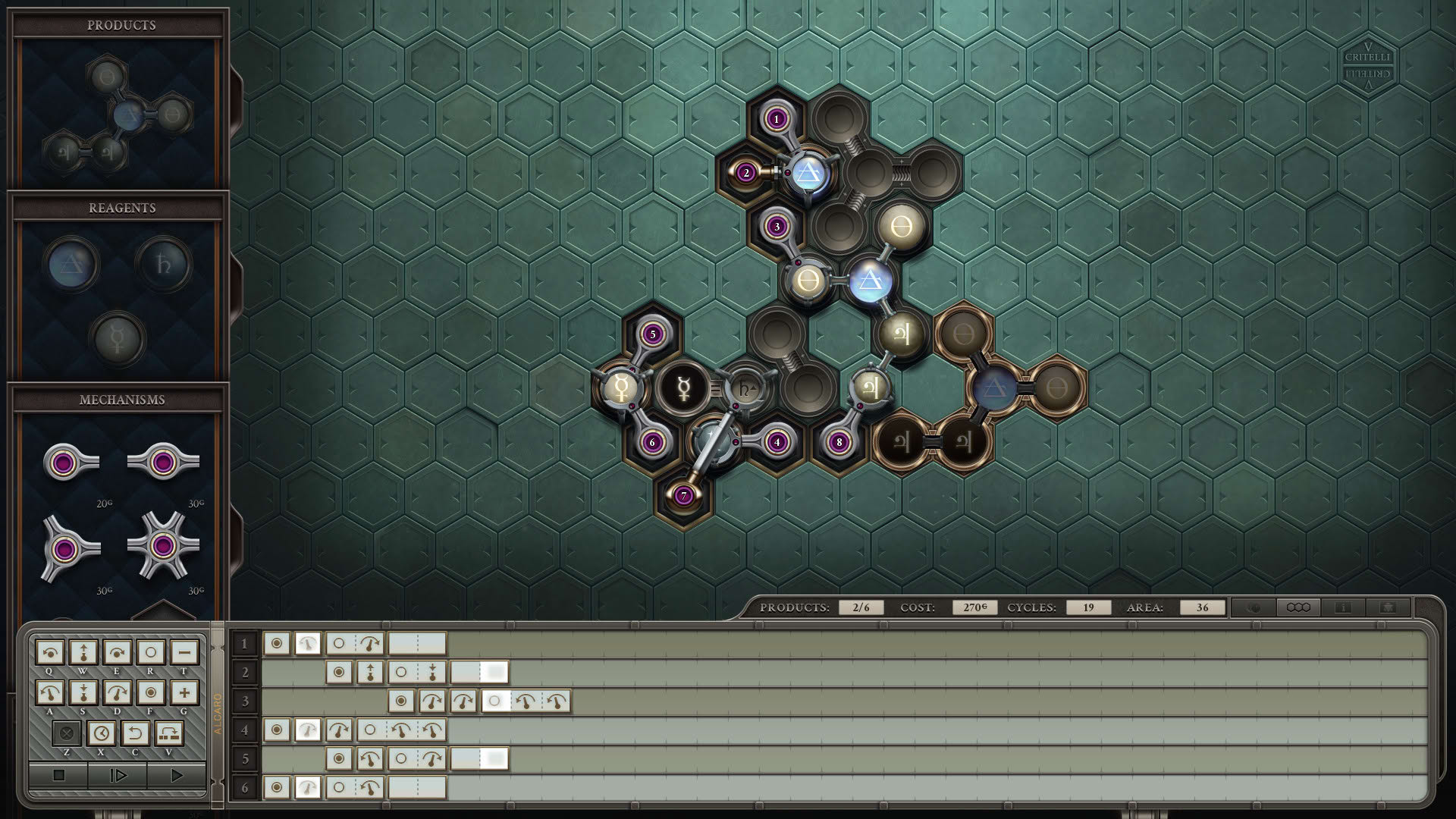 Screenshot for Opus Magnum