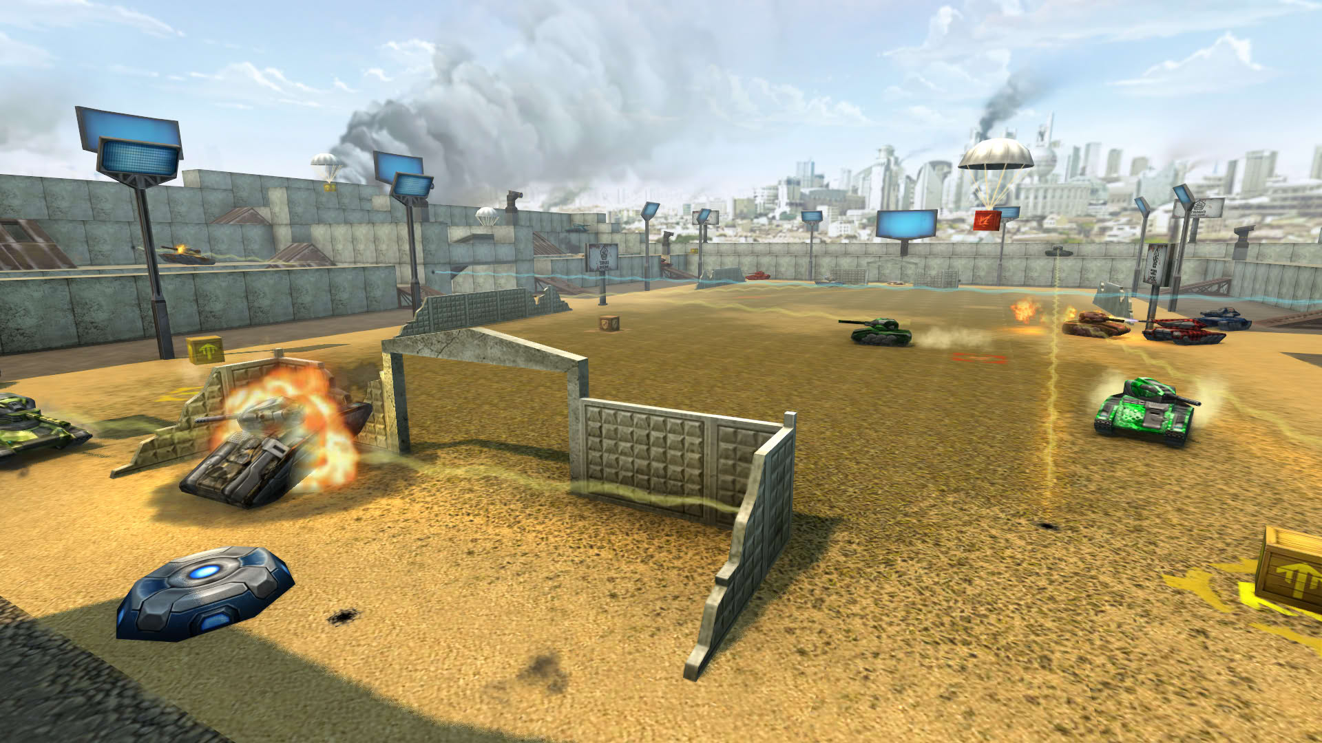 Screenshot for Tanki Online
