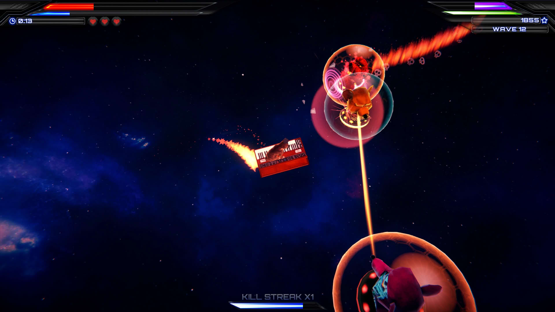 Screenshot for Spacecats with Lasers