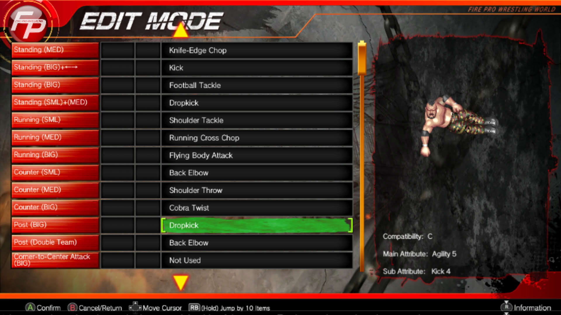 Screenshot for Fire Pro Wrestling World