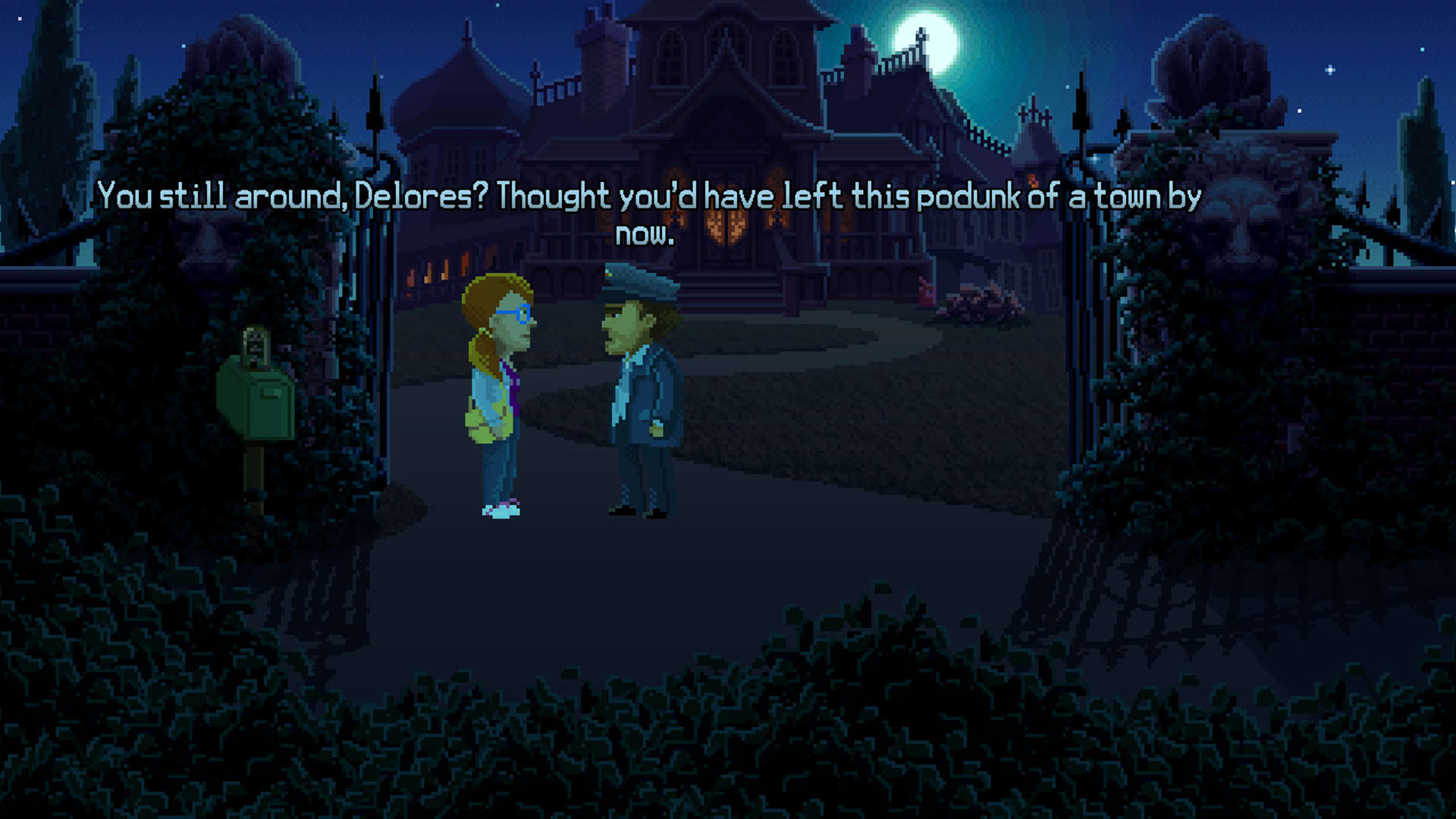 Screenshot for Thimbleweed Park