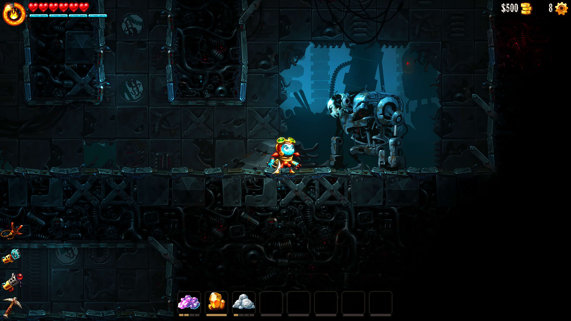 Screenshot for SteamWorld Dig 2
