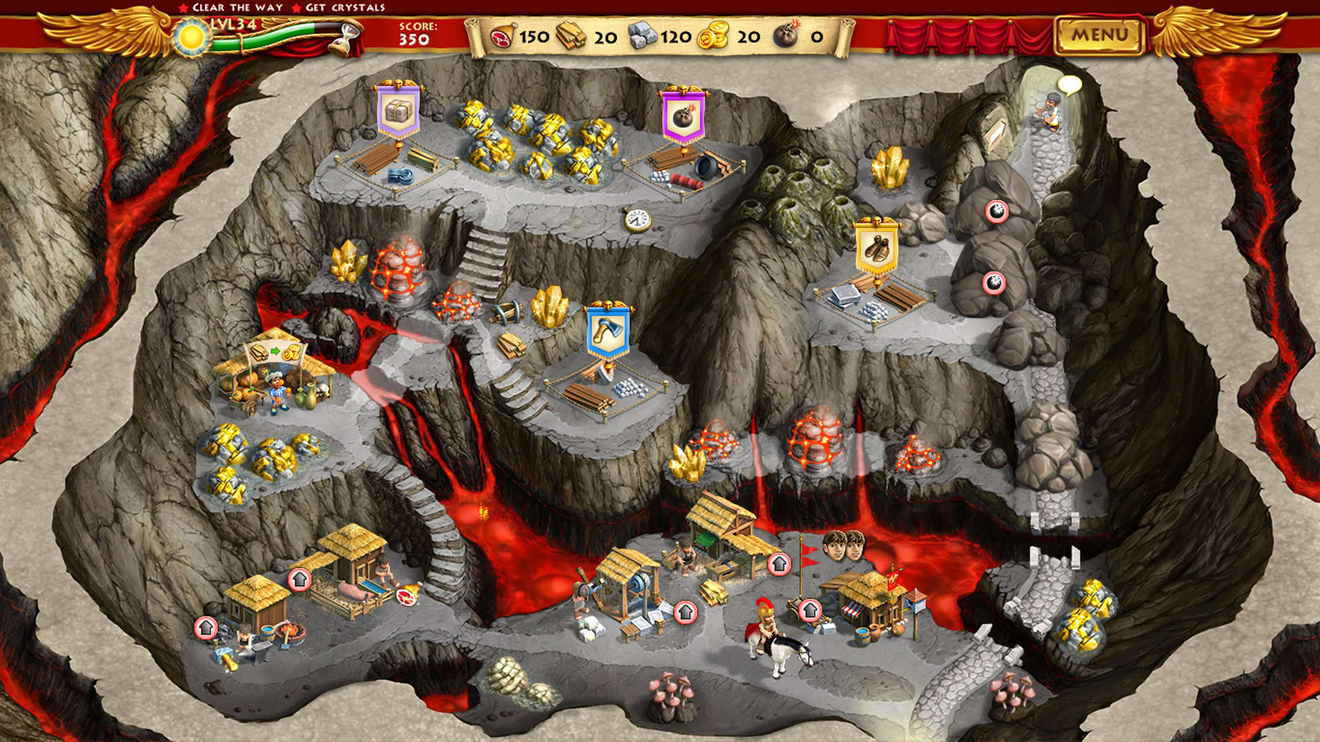 Screenshot for Roads of Rome: New Generation