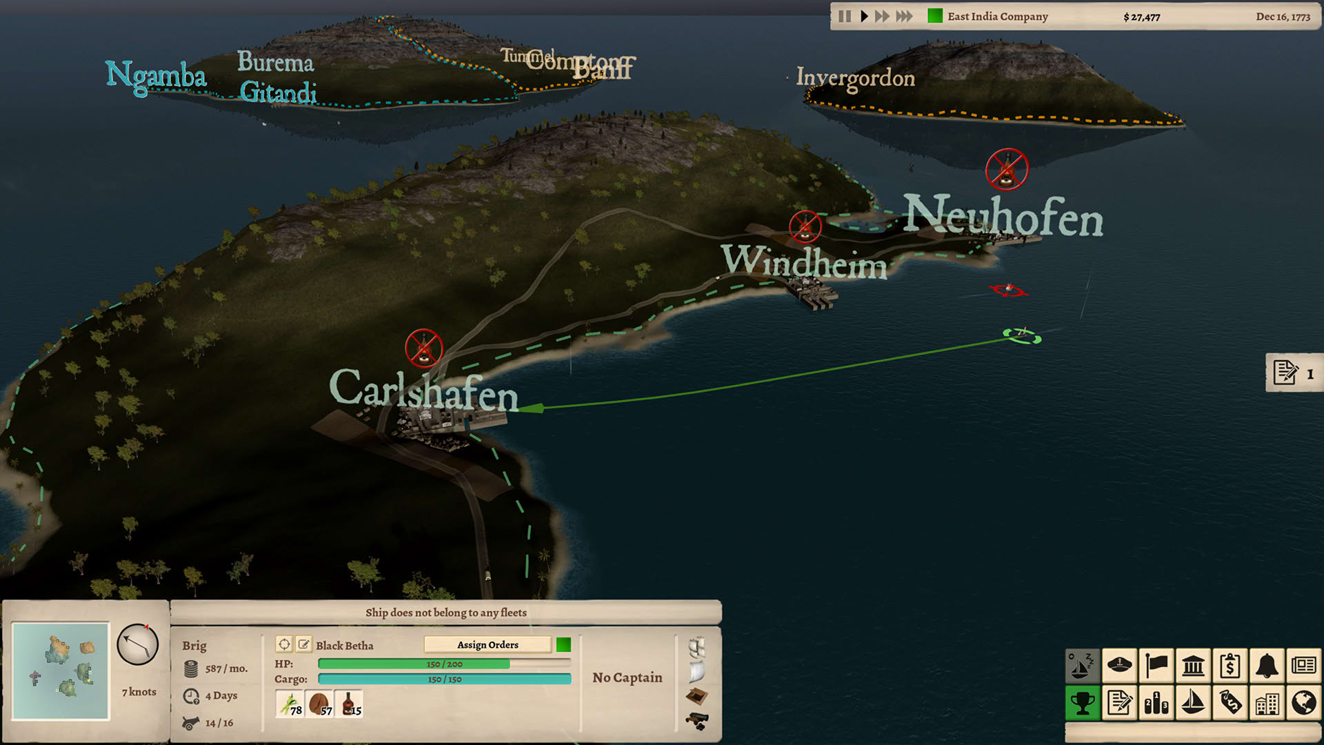 Screenshot for Winds of Trade