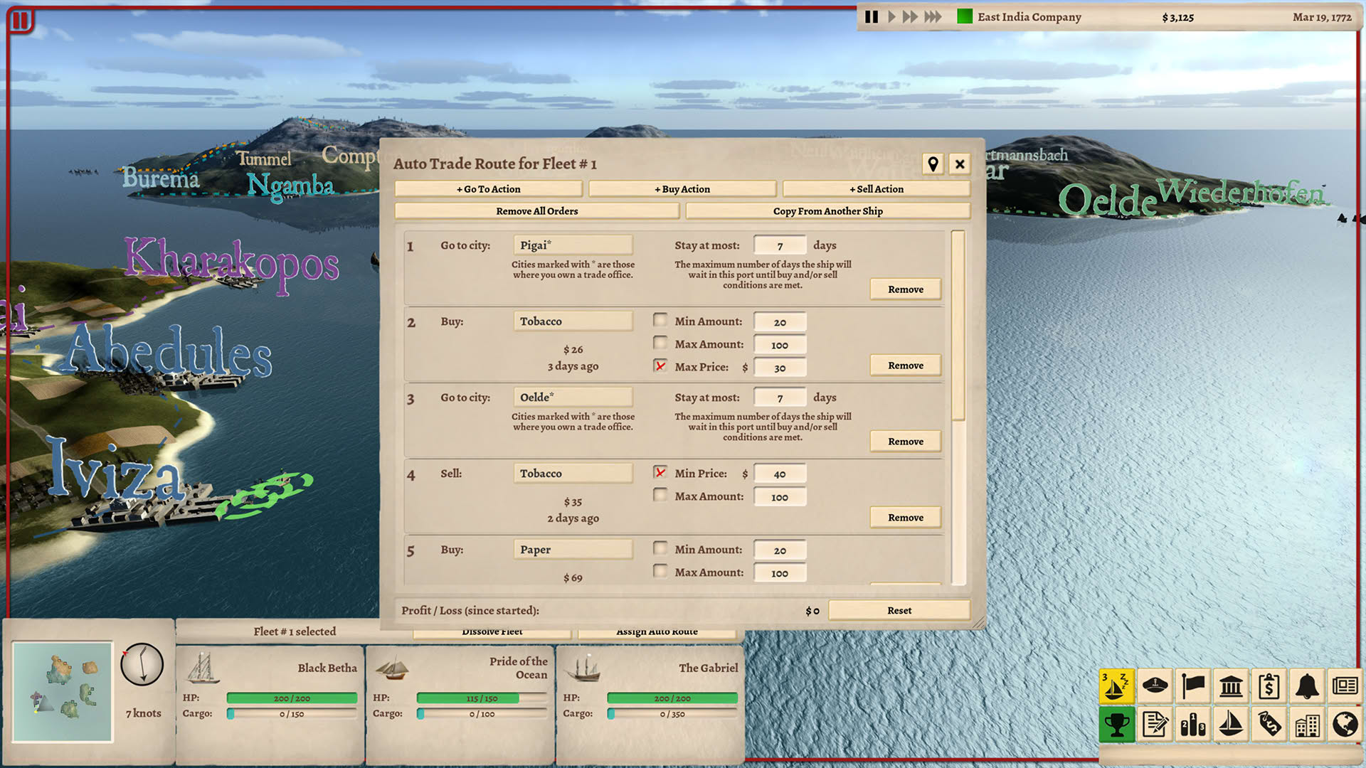 Screenshot for Winds of Trade