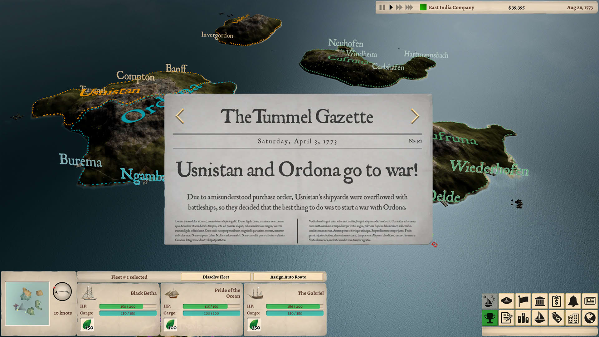 Screenshot for Winds of Trade