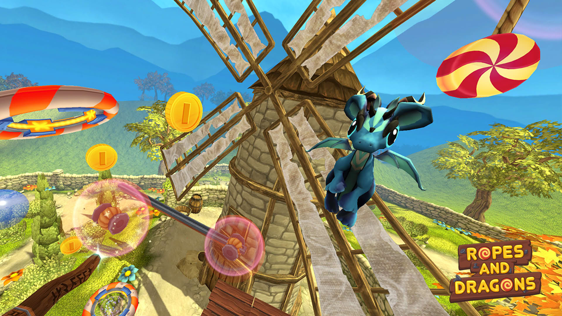Screenshot for Ropes and Dragons VR