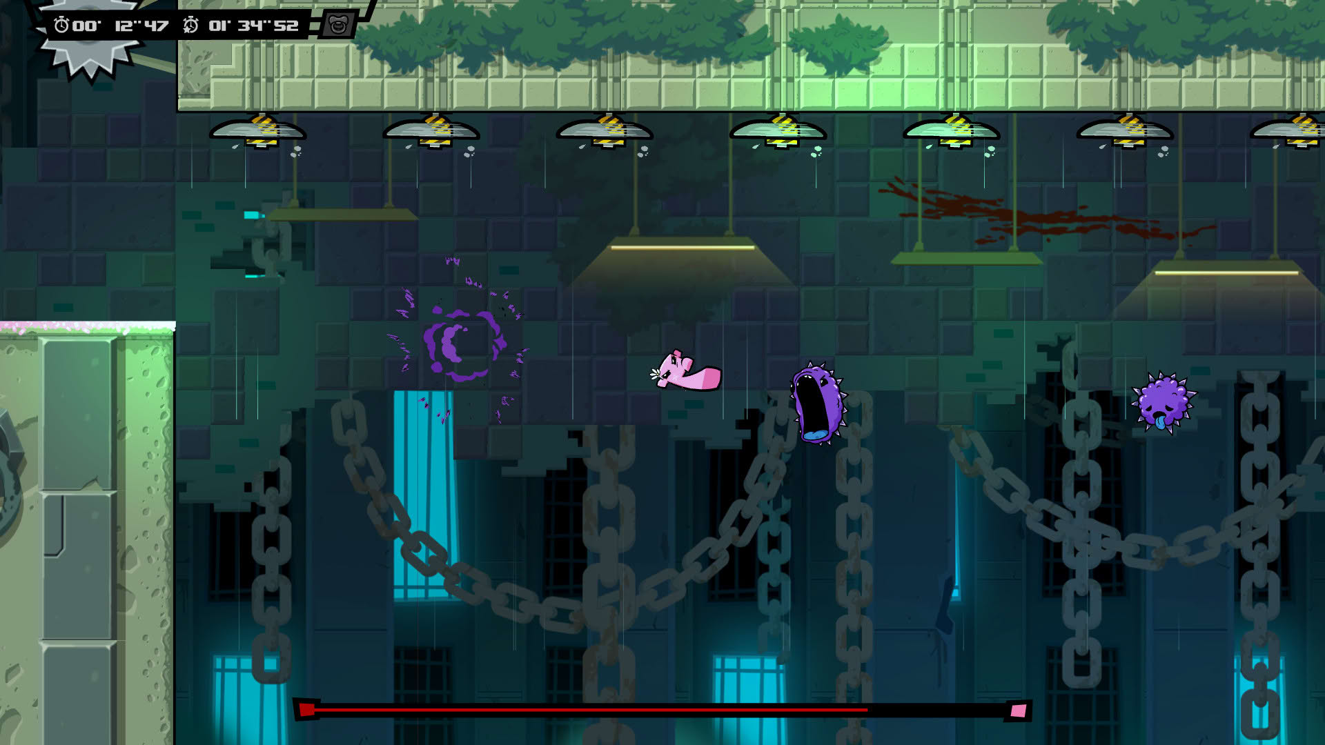 Screenshot for Super Meat Boy Forever