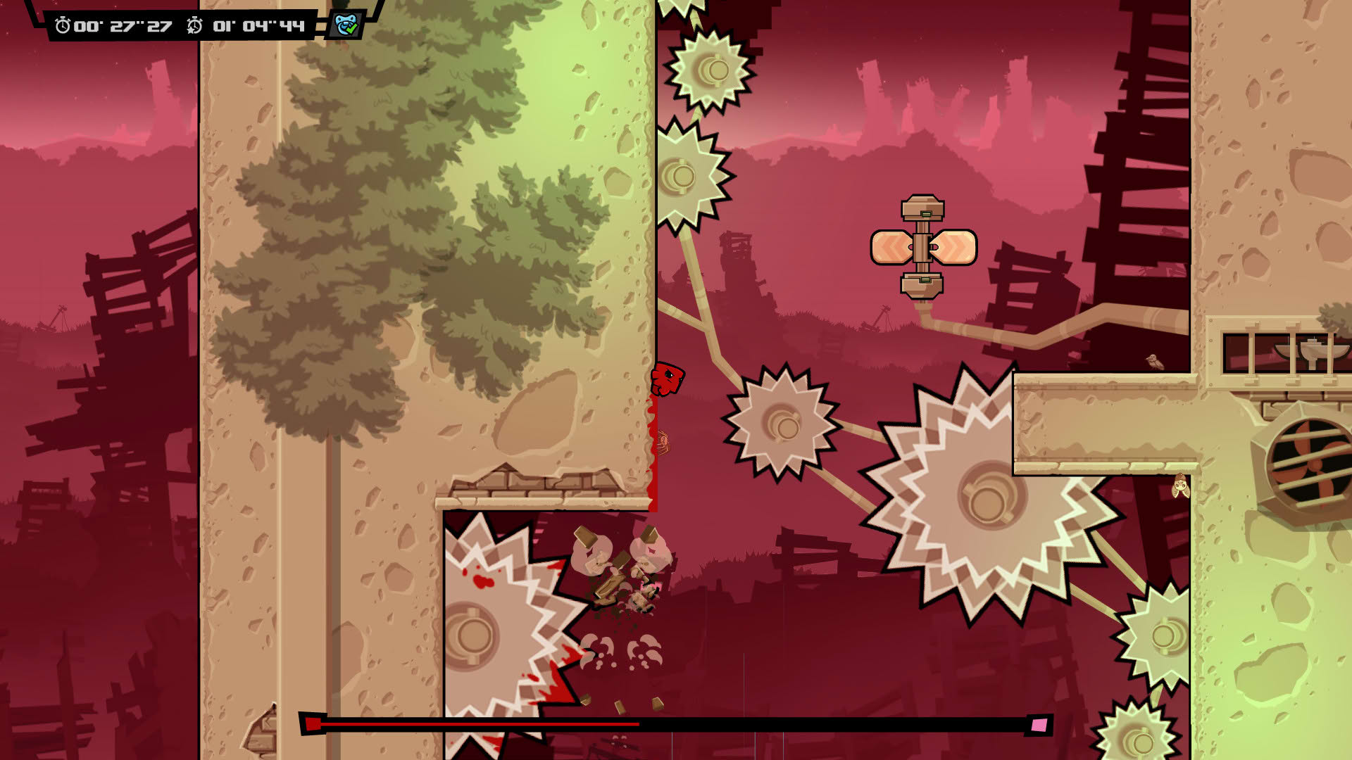 Screenshot for Super Meat Boy Forever