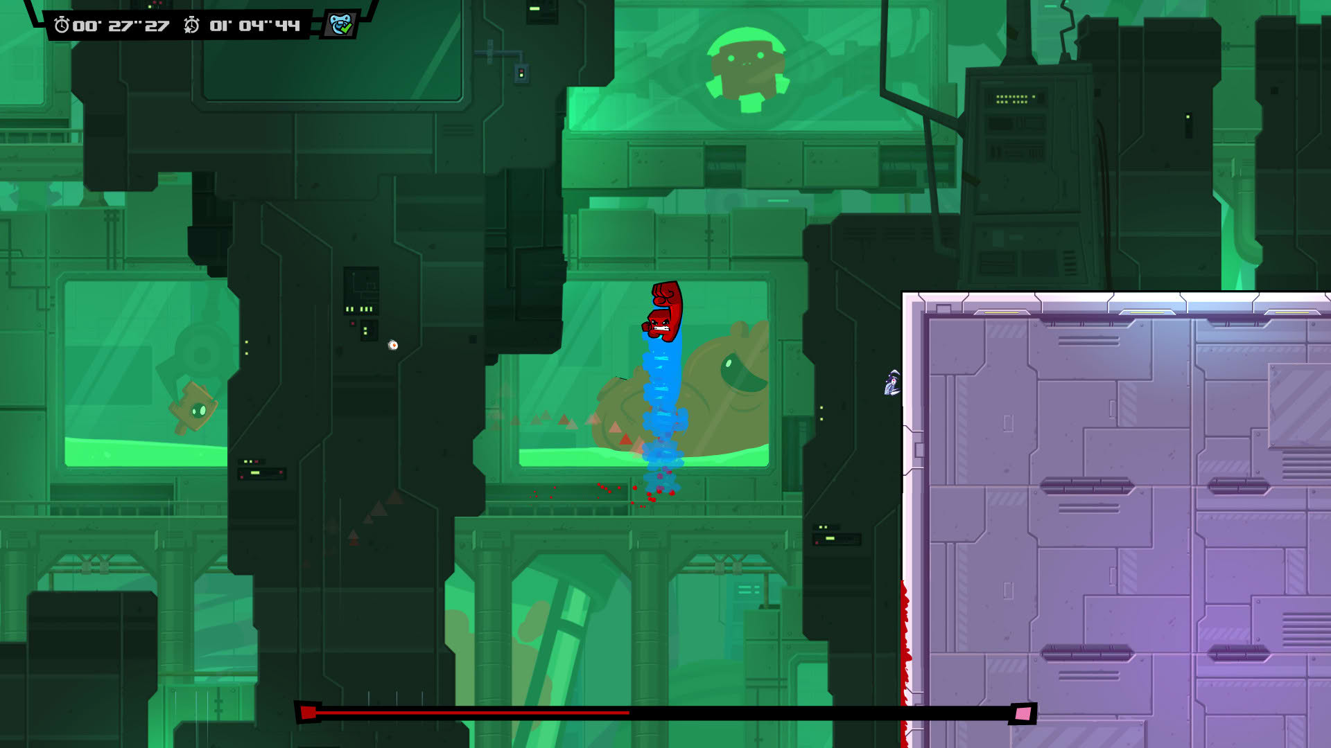 Screenshot for Super Meat Boy Forever