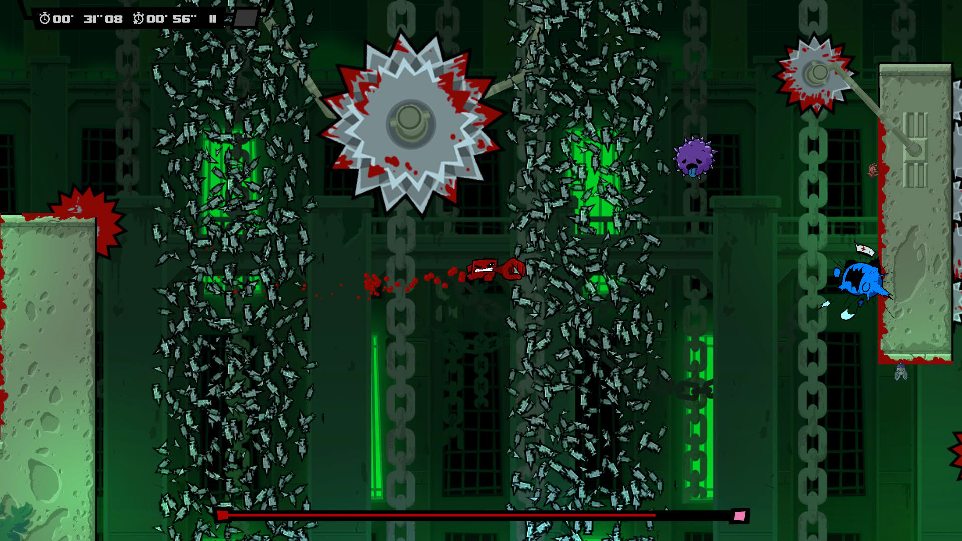 Screenshot for Super Meat Boy Forever