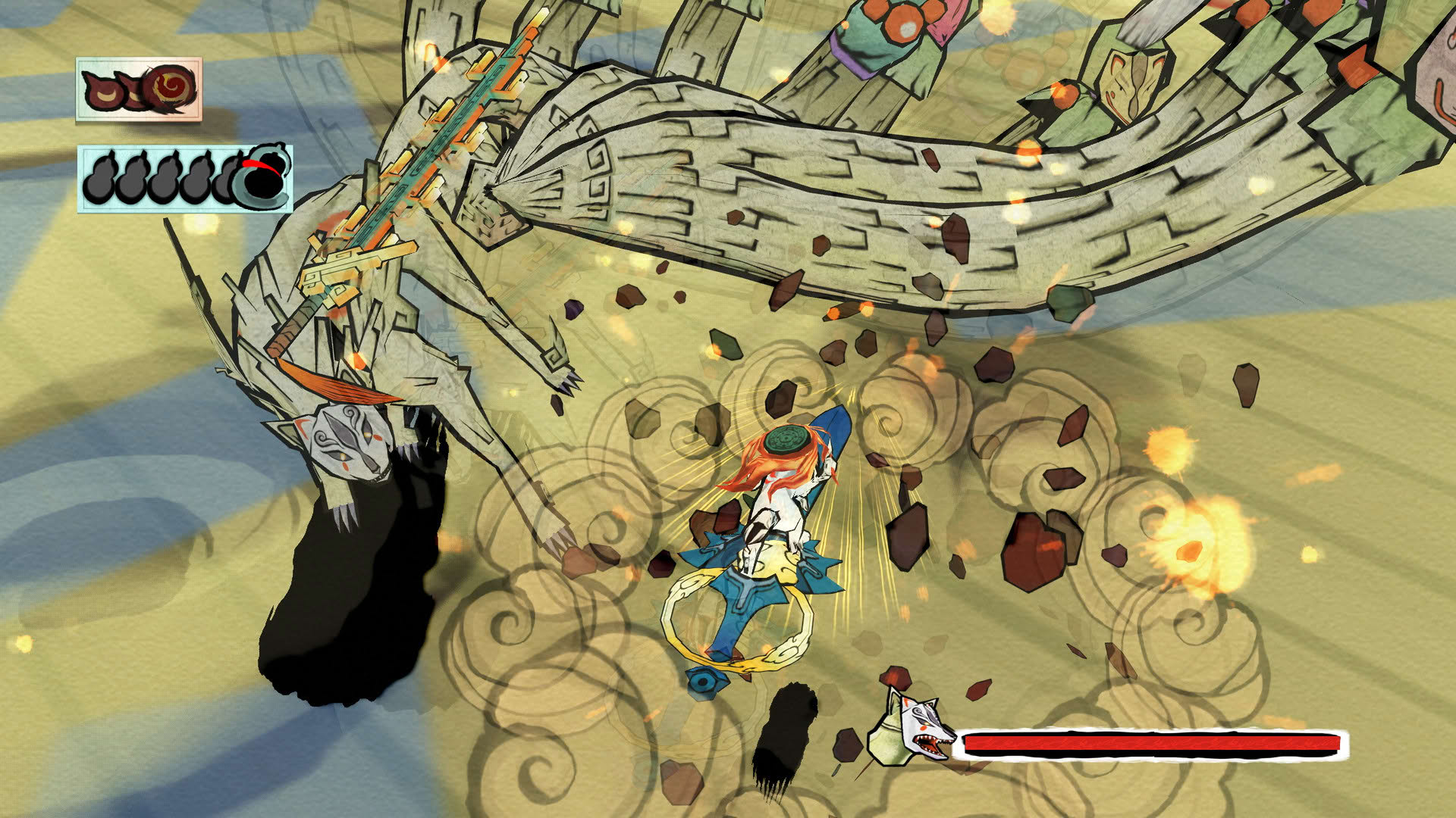 Screenshot for Ōkami HD
