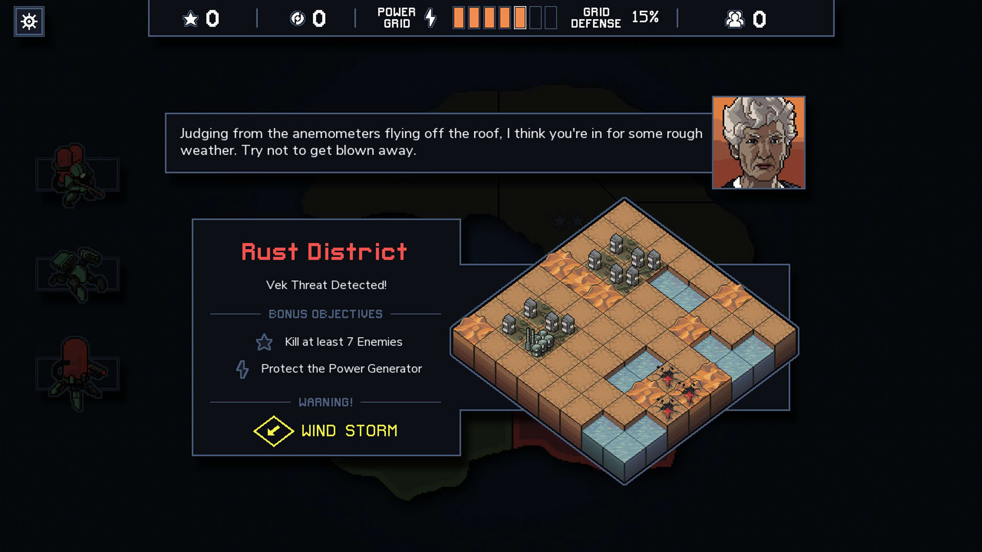 Screenshot for Into the Breach