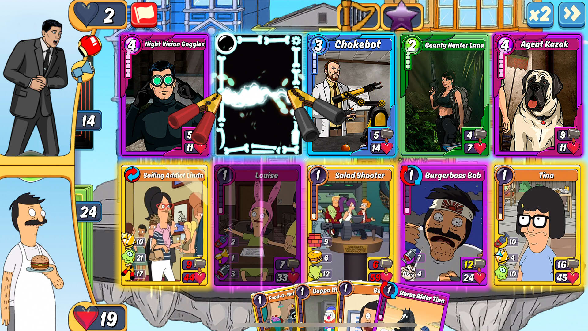 Screenshot for Animation Throwdown: The Quest for Cards