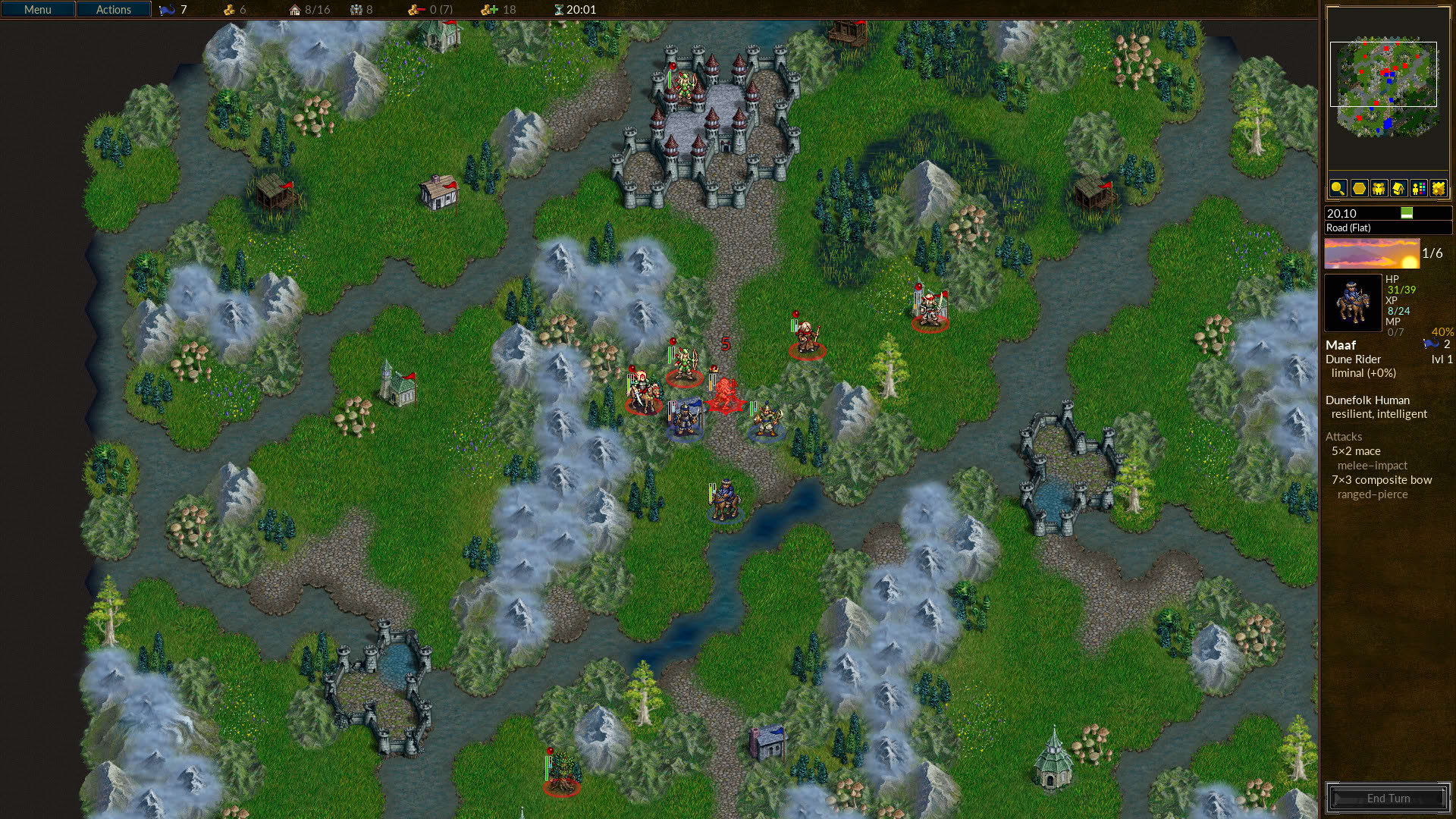 Screenshot for Battle for Wesnoth